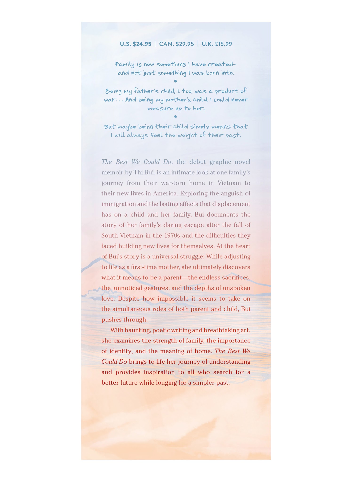 Read online The Best We Could Do comic -  Issue # TPB - 2