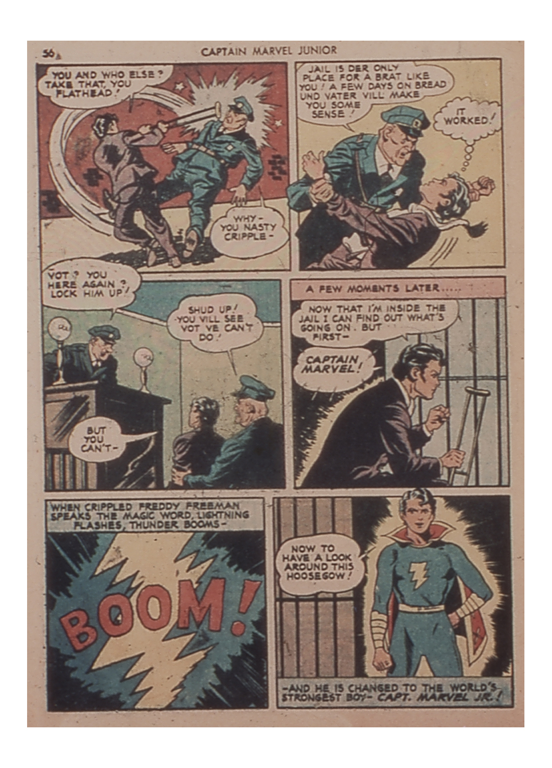 Read online Captain Marvel, Jr. comic -  Issue #10 - 57