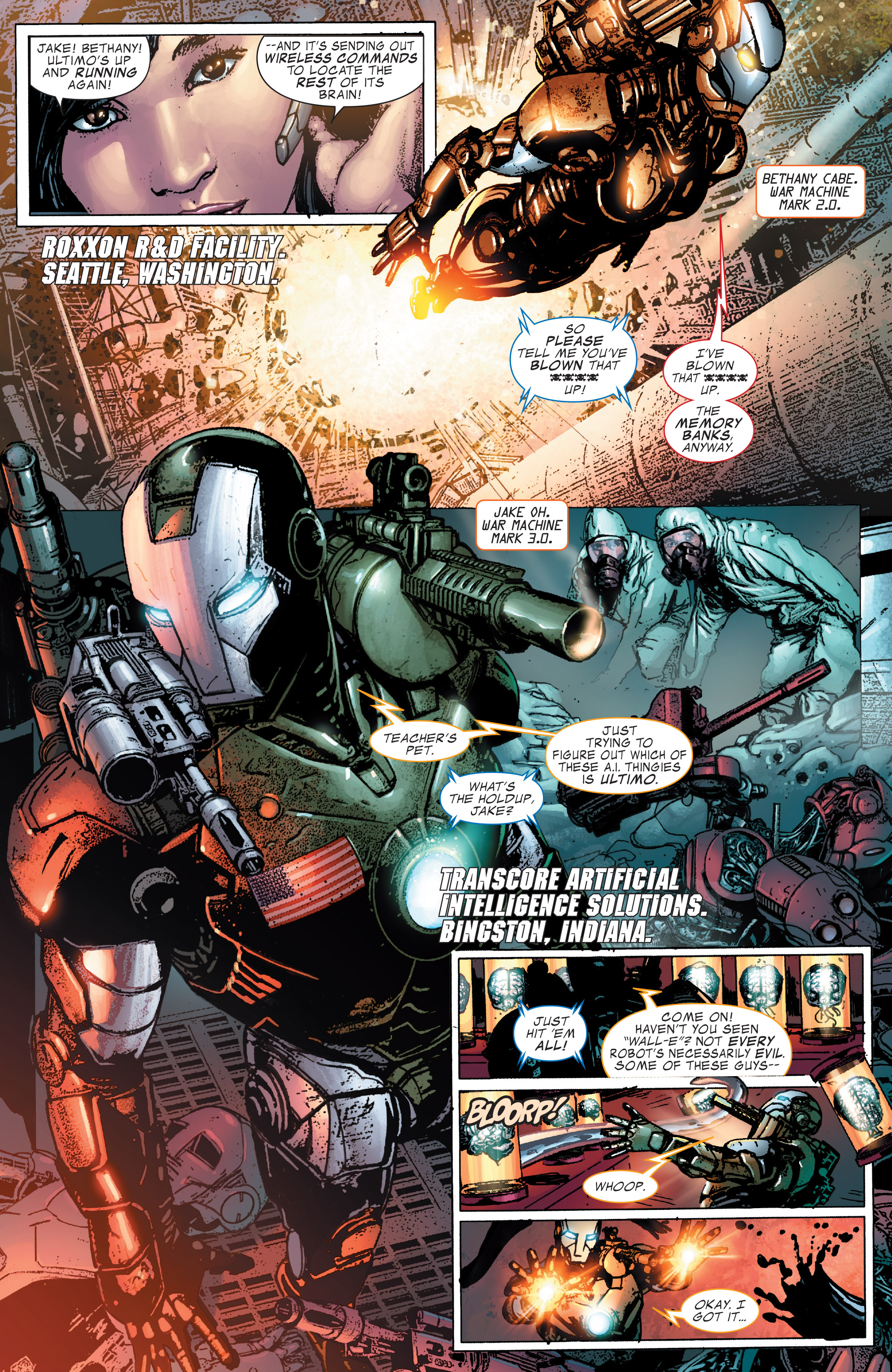 Read online War Machine (2009) comic -  Issue #8 - 16