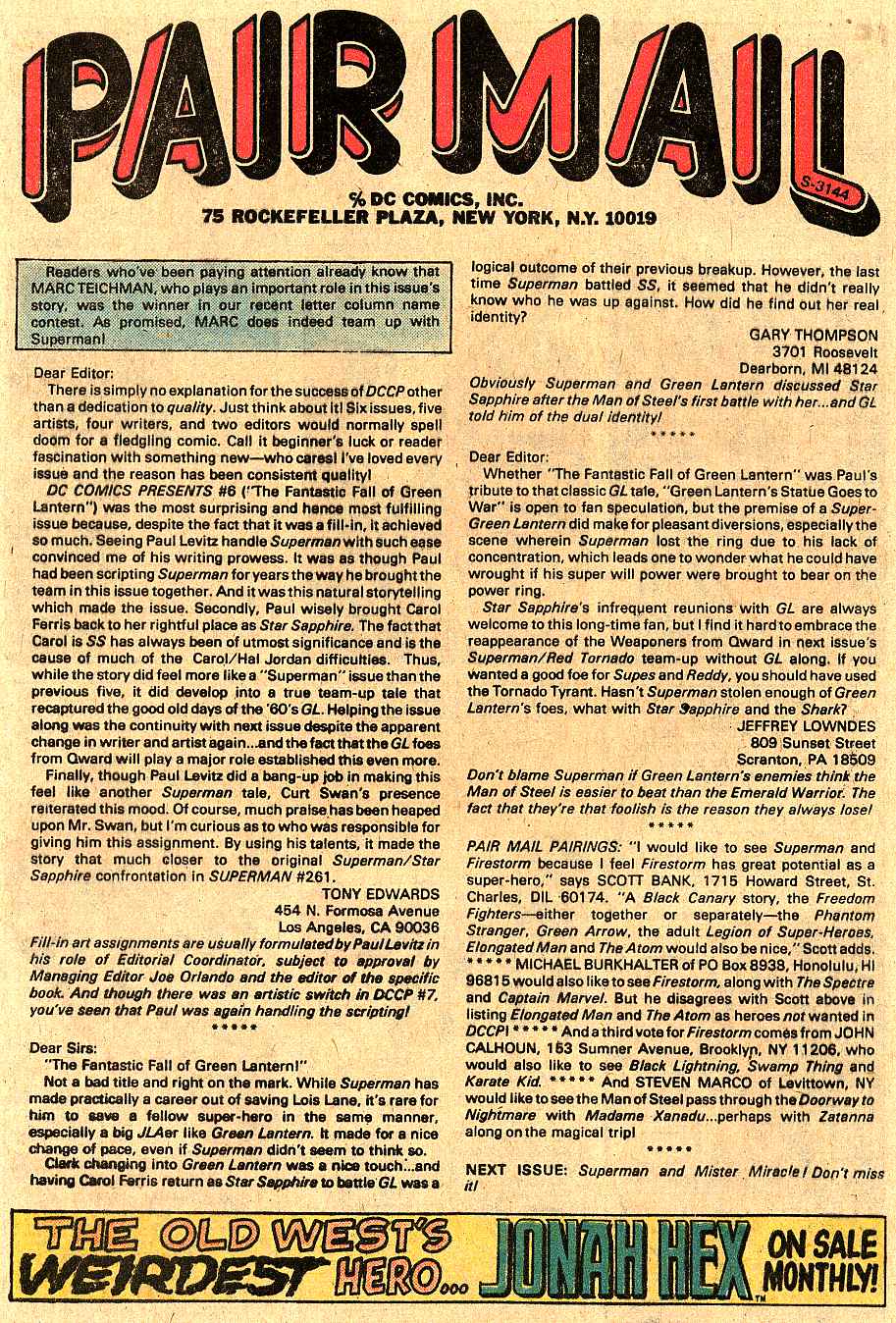 Read online DC Comics Presents comic -  Issue #11 - 19