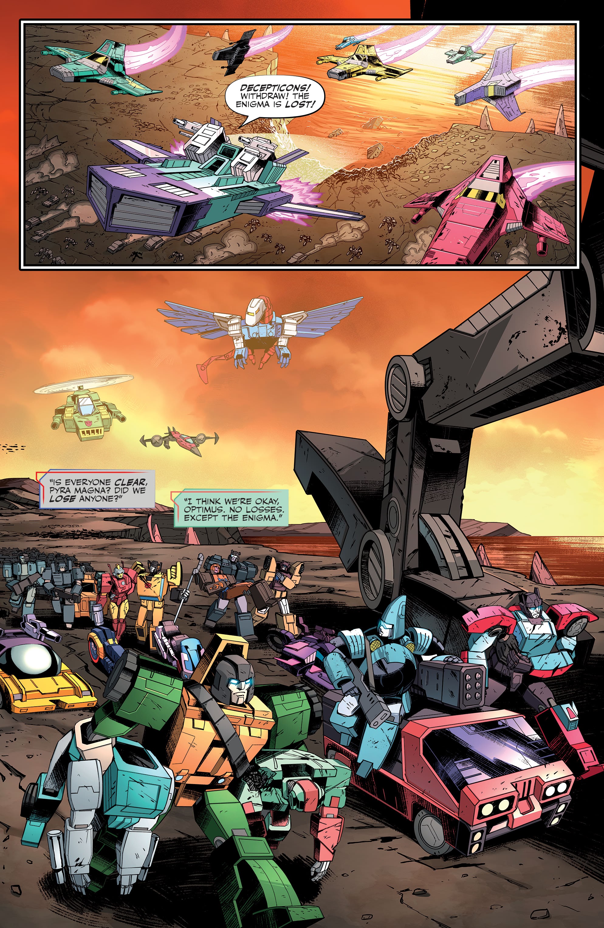 Read online Transformers (2019) comic -  Issue #36 - 22