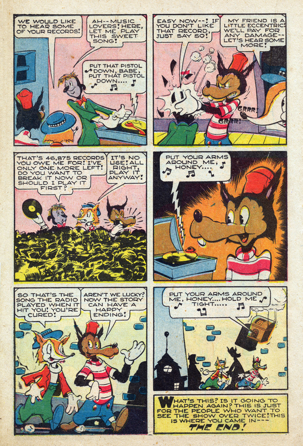 Read online Comedy Comics (1942) comic -  Issue #24 - 23