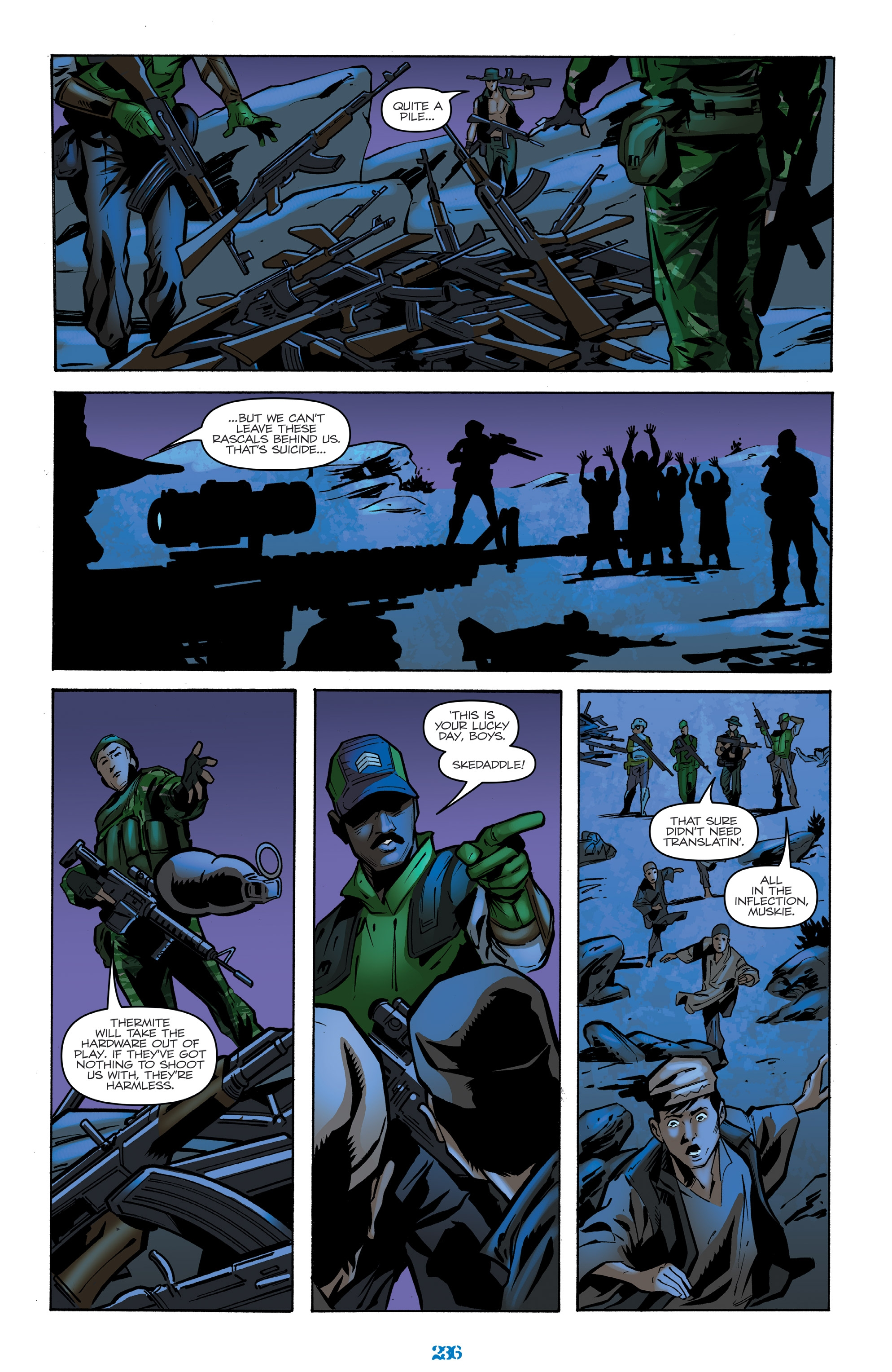 Read online Classic G.I. Joe comic -  Issue # TPB 20 (Part 2) - 137