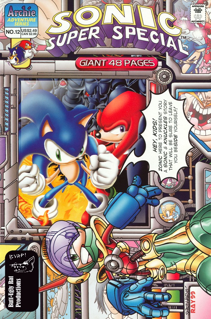 <{ $series->title }} issue 12 - Sonic and Knuckles visa versa - Page 1