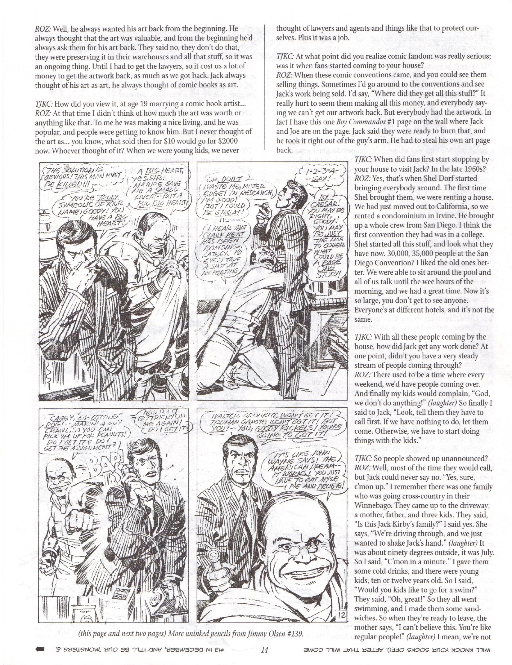 Read online The Jack Kirby Collector comic -  Issue #10 - 14