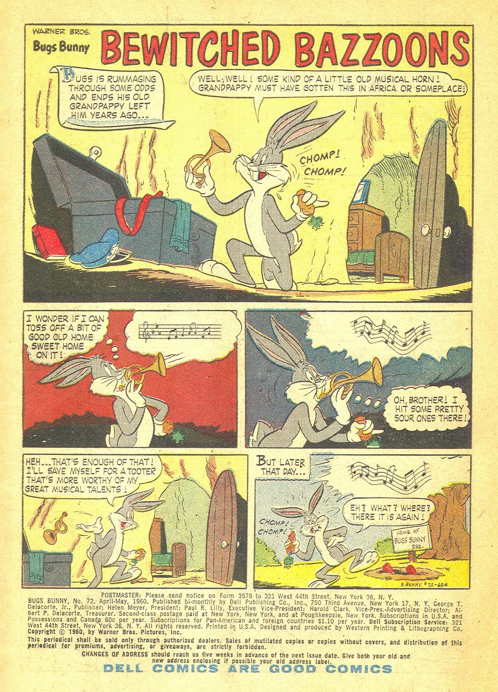 Read online Bugs Bunny comic -  Issue #72 - 3