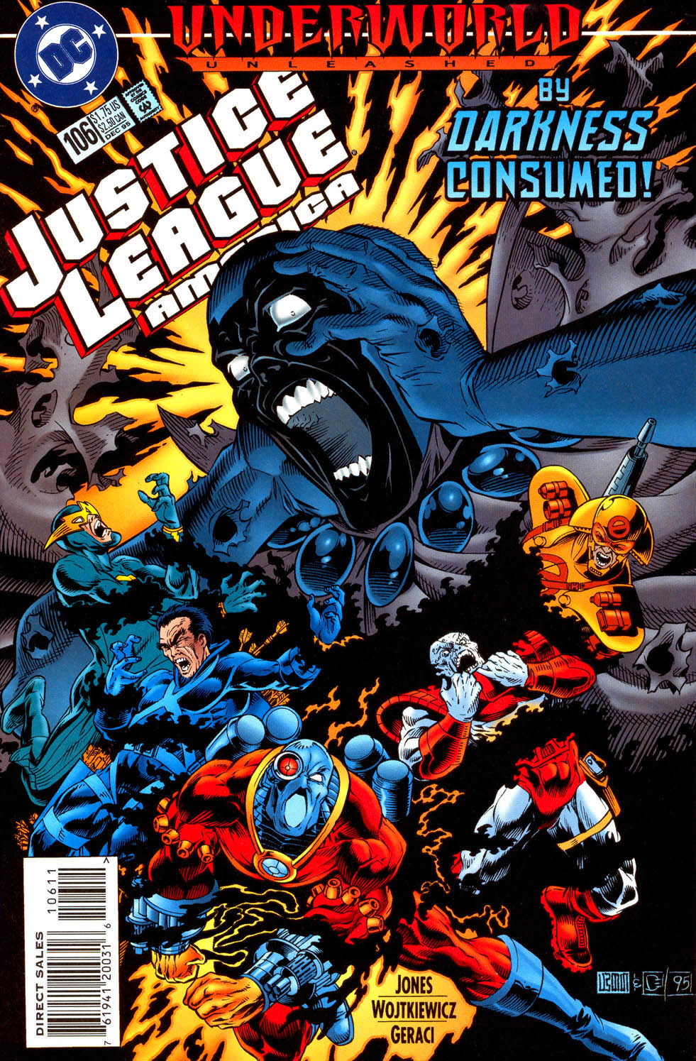 Read online Justice League America comic -  Issue #106 - 1