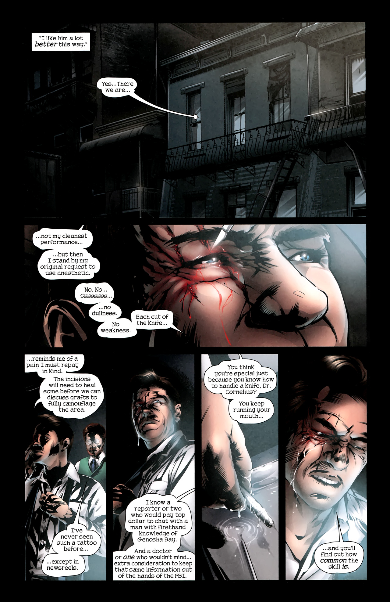 Read online X-Men Noir: Mark of Cain comic -  Issue #3 - 15