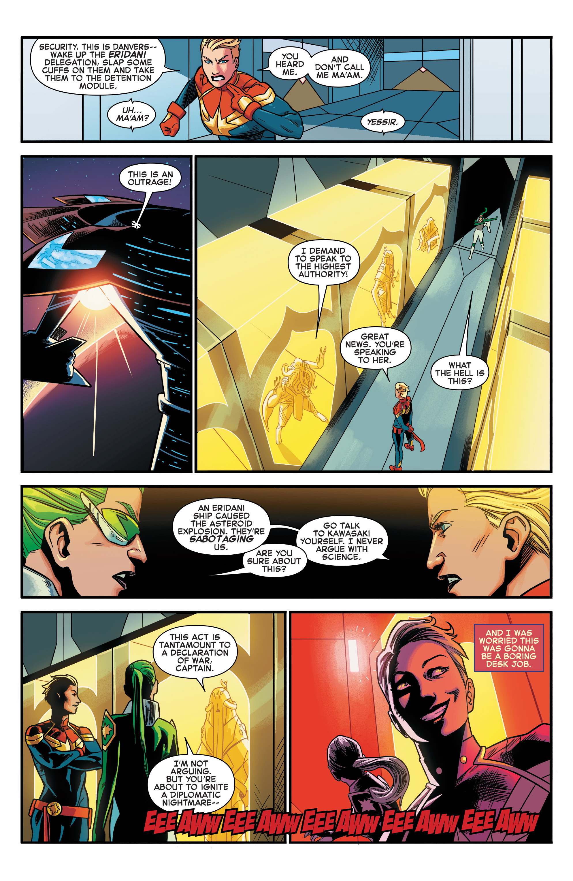 Read online Captain Marvel (2016) comic -  Issue #1 - 19