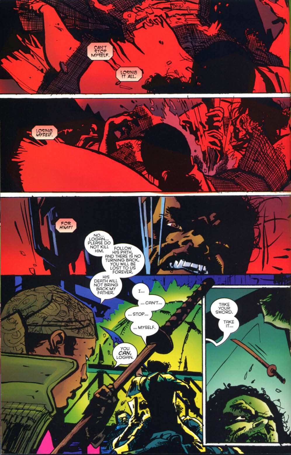 Read online Logan: Path of the Warlord comic -  Issue # Full - 48