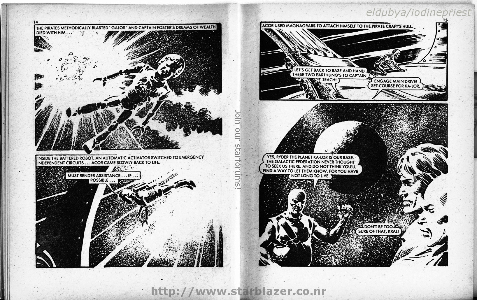 Read online Starblazer comic -  Issue #66 - 9