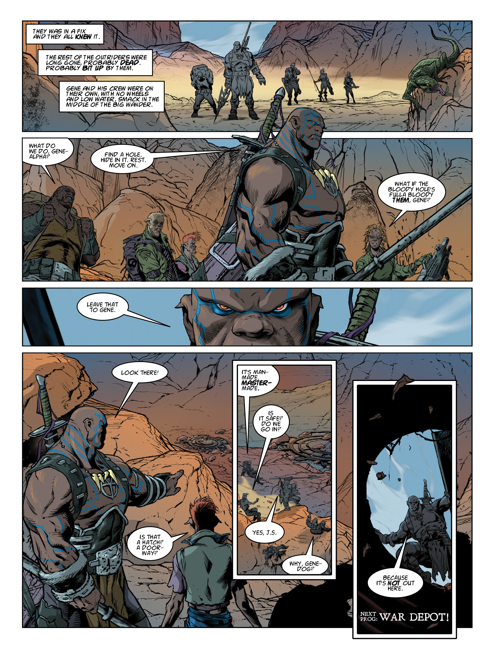 Read online 2000 AD comic -  Issue #1963 - 13