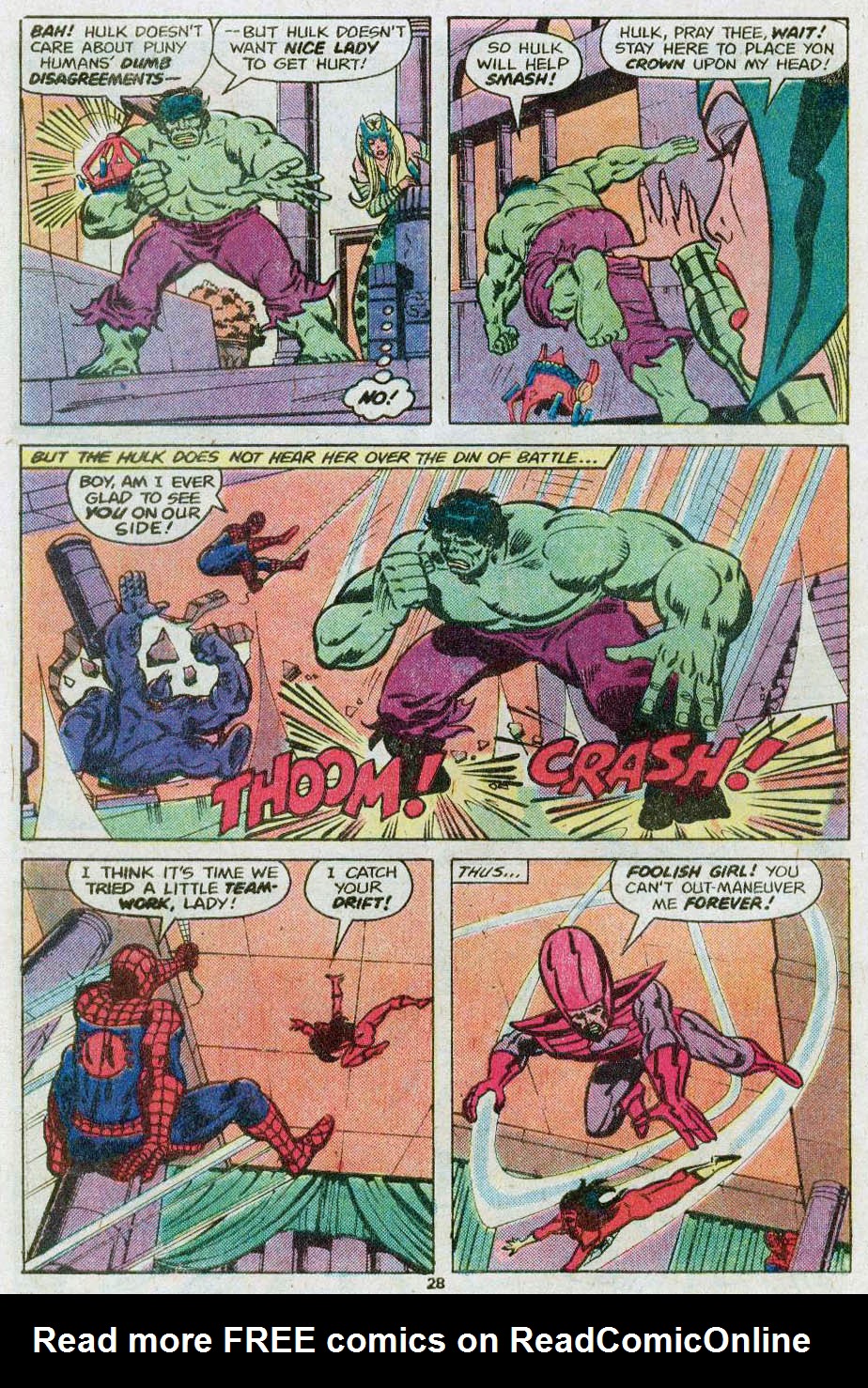 Read online Spider-Man, The Incredible Hulk, Captain America, and Spider-Woman comic -  Issue # Full - 30