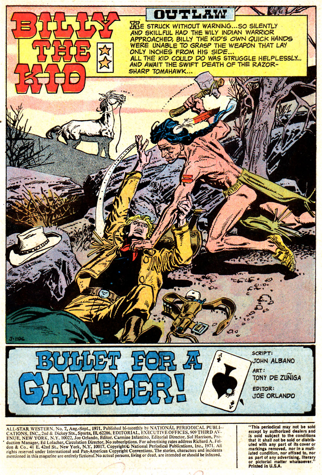 Read online All-Star Western (1970) comic -  Issue #7 - 3