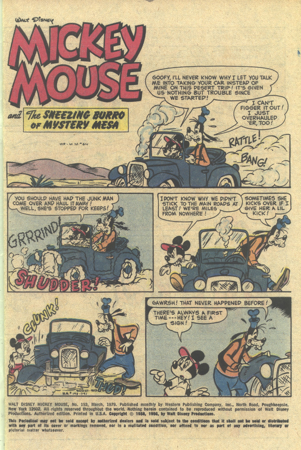 Read online Walt Disney's Mickey Mouse comic -  Issue #193 - 3