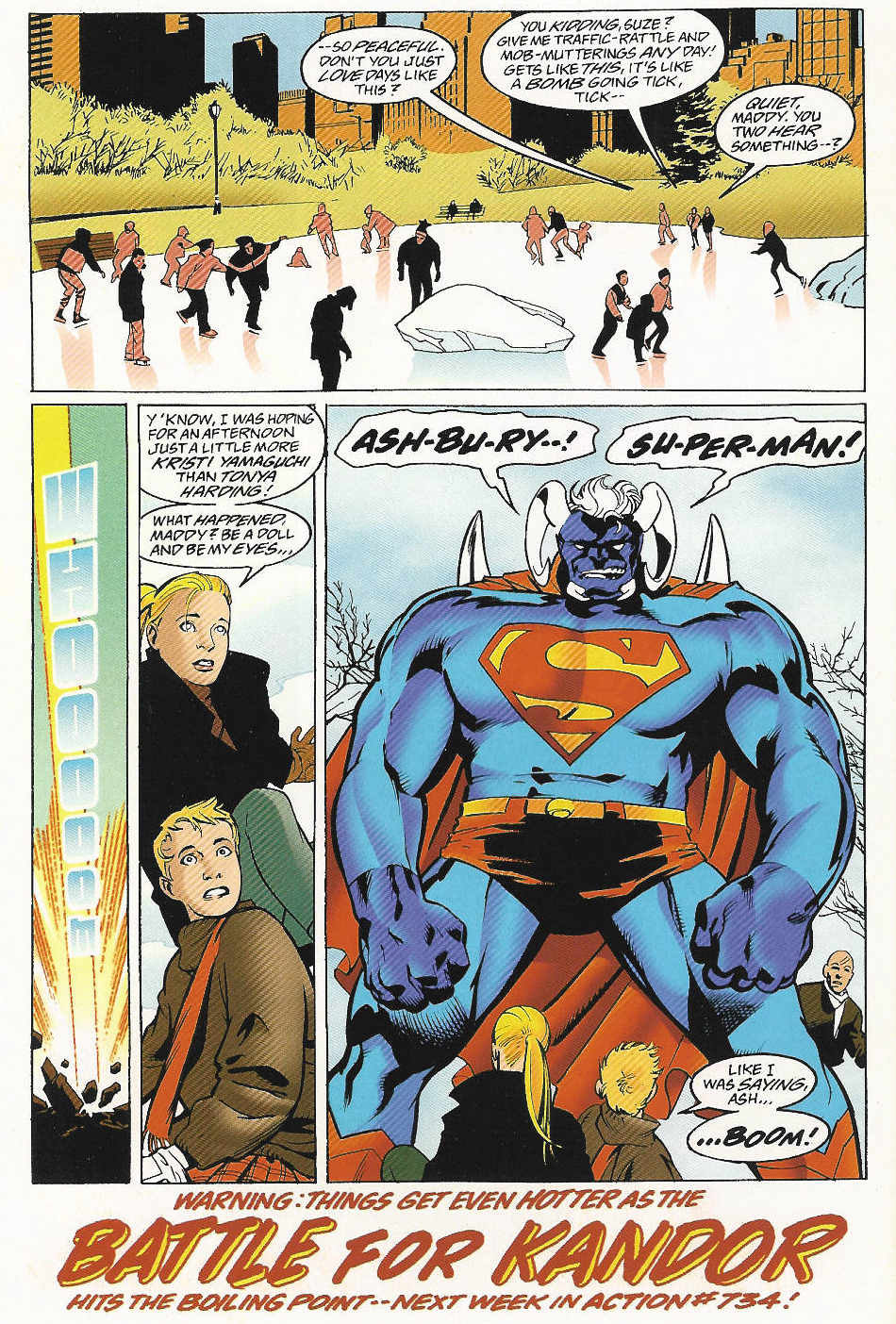Read online Adventures of Superman (1987) comic -  Issue #547 - 23