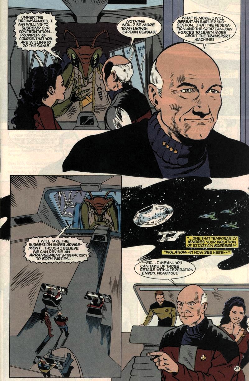 Read online Star Trek: The Next Generation (1989) comic -  Issue #43 - 24