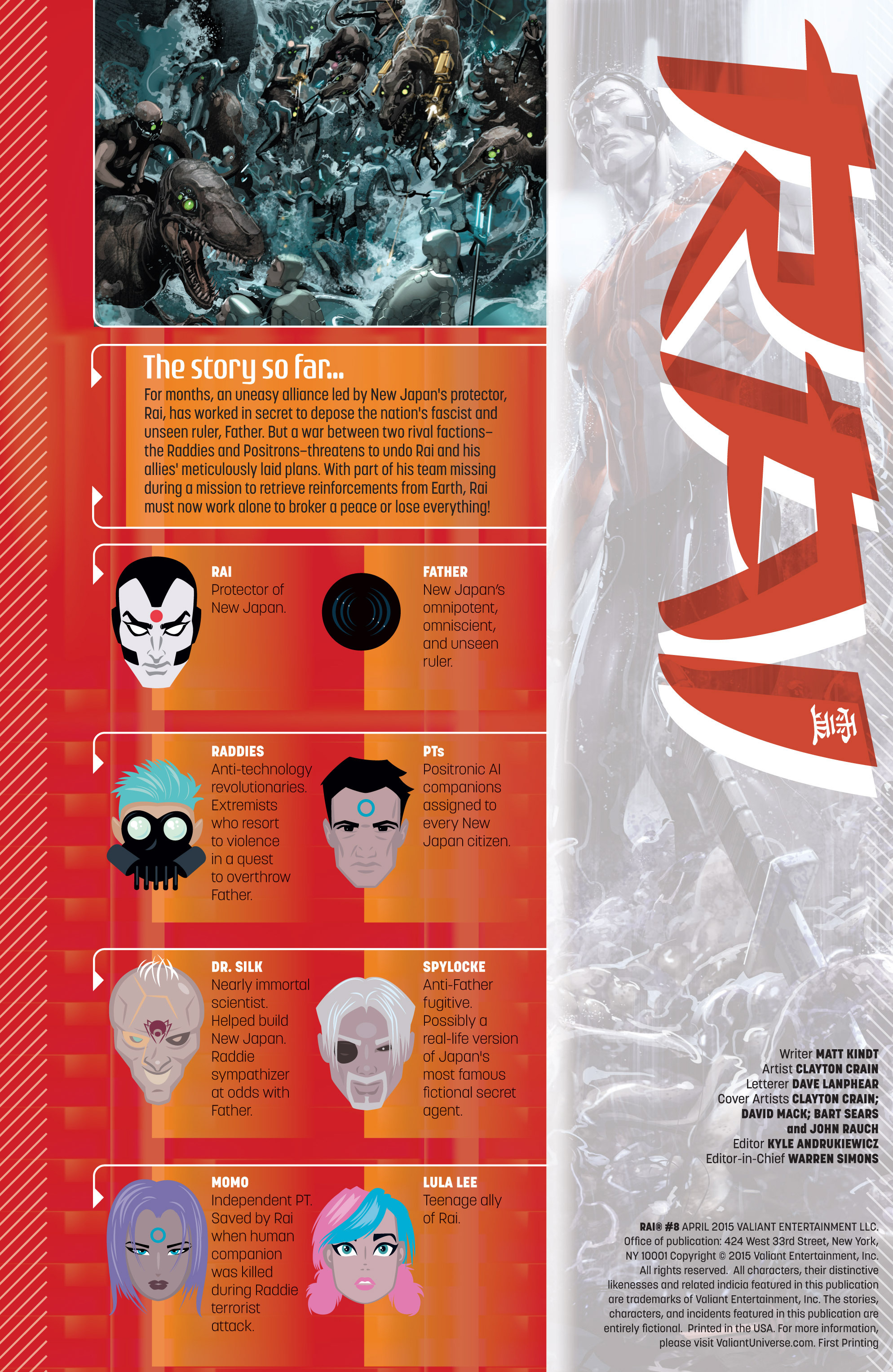 Read online Rai (2014) comic -  Issue #8 - 2