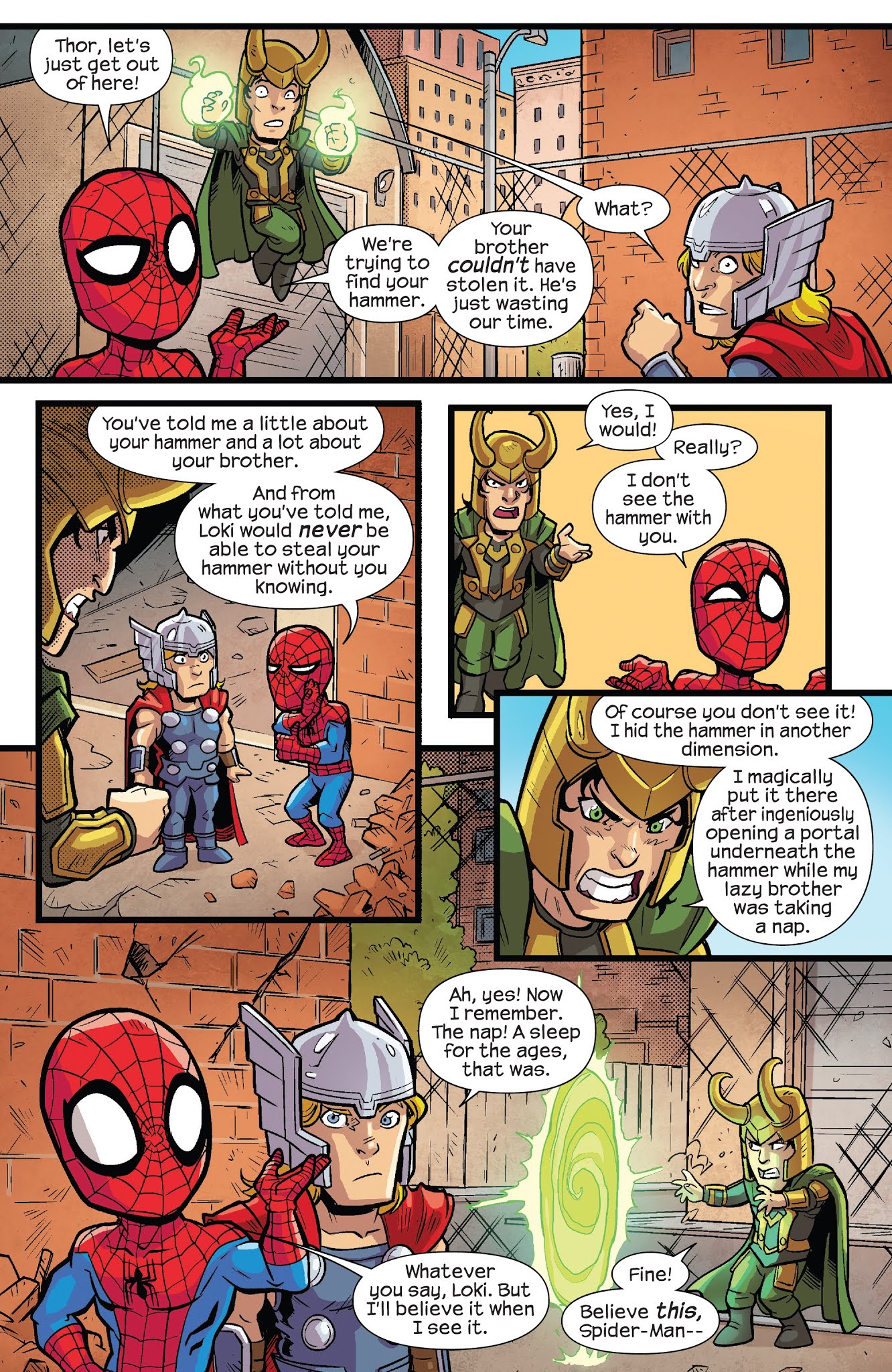 Read online Marvel Super Hero Adventures: Captain Marvel - Mealtime Mayhem comic -  Issue # Full - 20