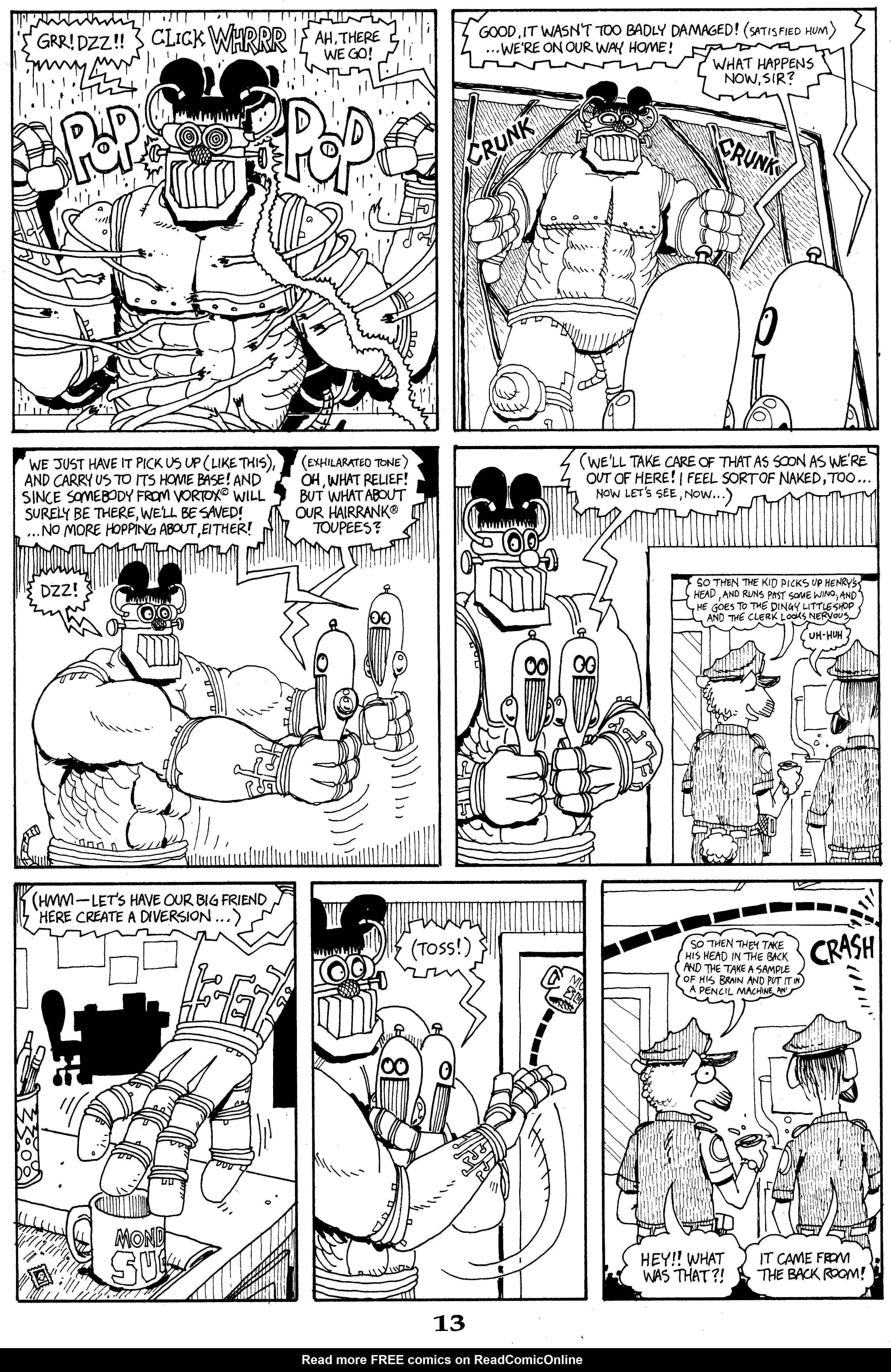 Read online Critters comic -  Issue #28 - 15
