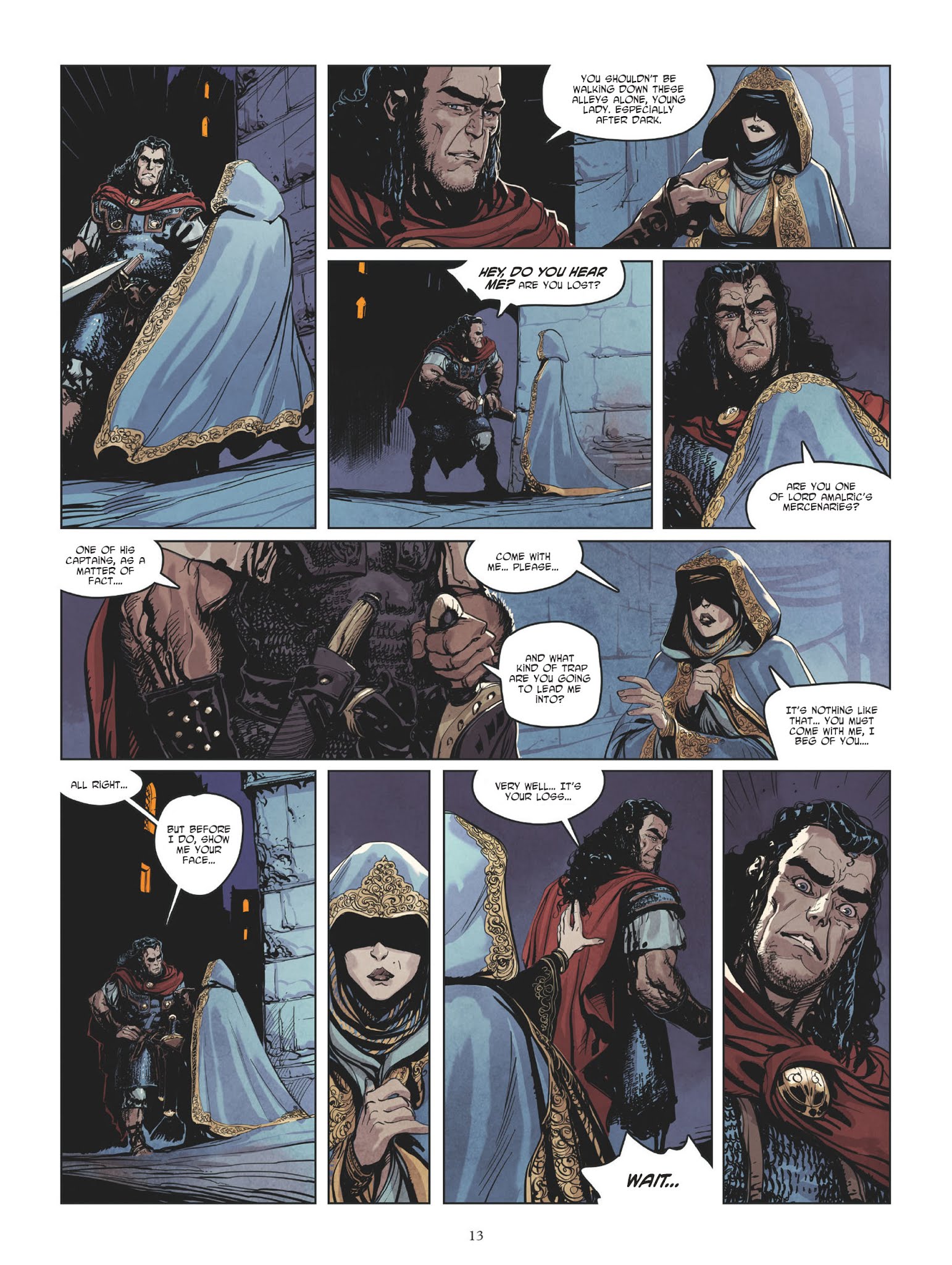 Read online Conan le Cimmérien - La Reine de la côte noire comic -  Issue #2 - 13