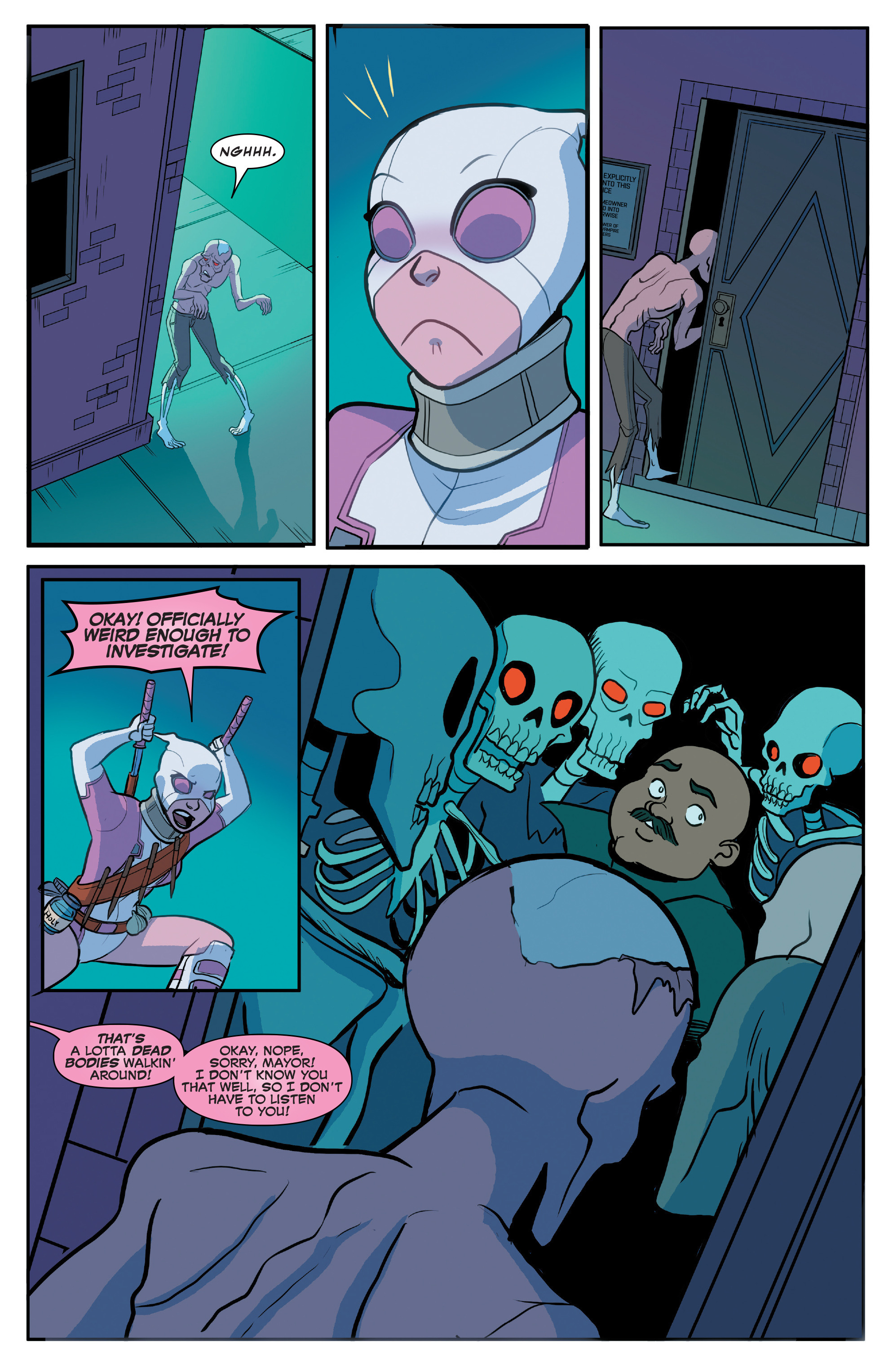 Read online The Unbelievable Gwenpool comic -  Issue #11 - 13