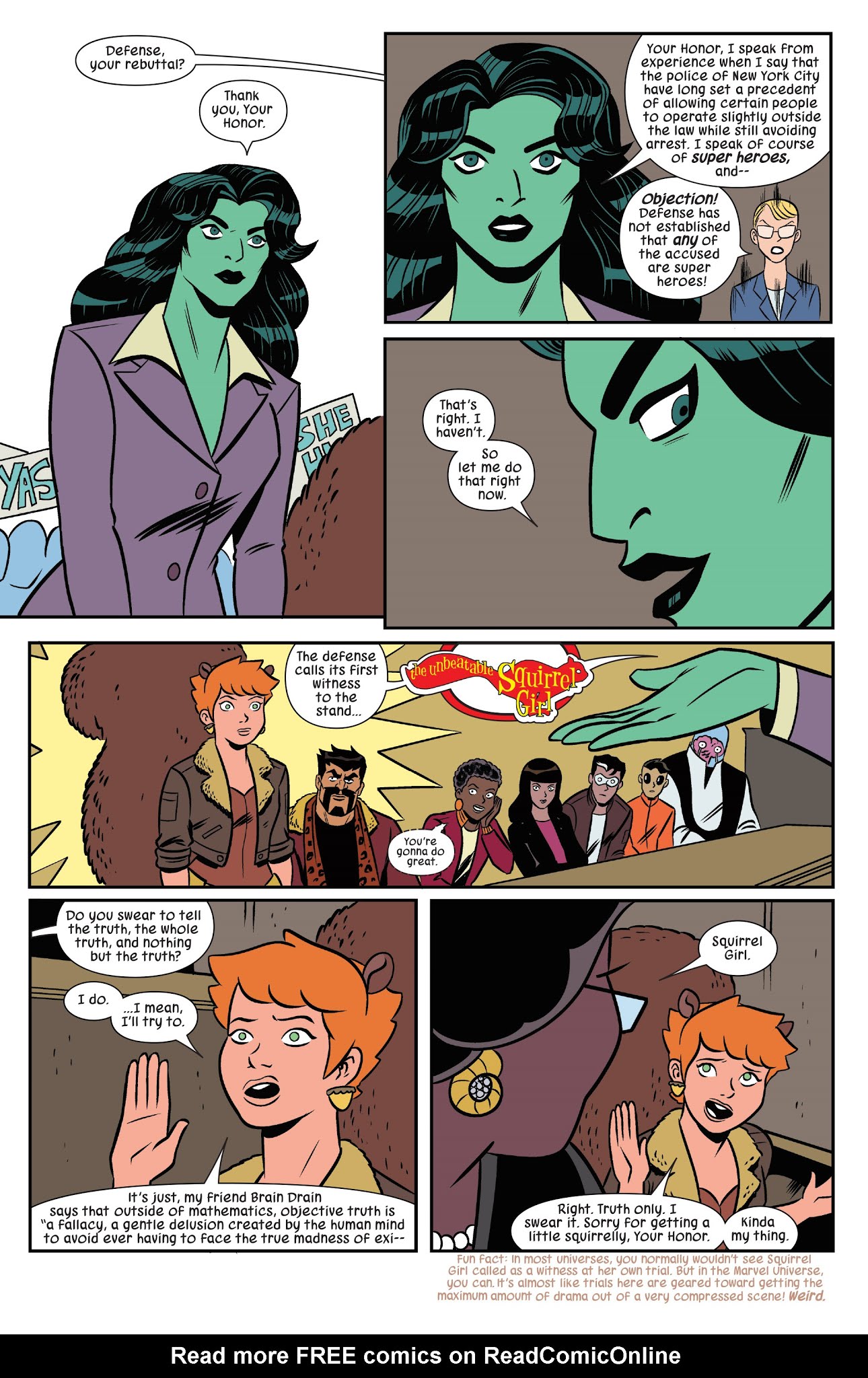 Read online The Unbeatable Squirrel Girl II comic -  Issue #34 - 13