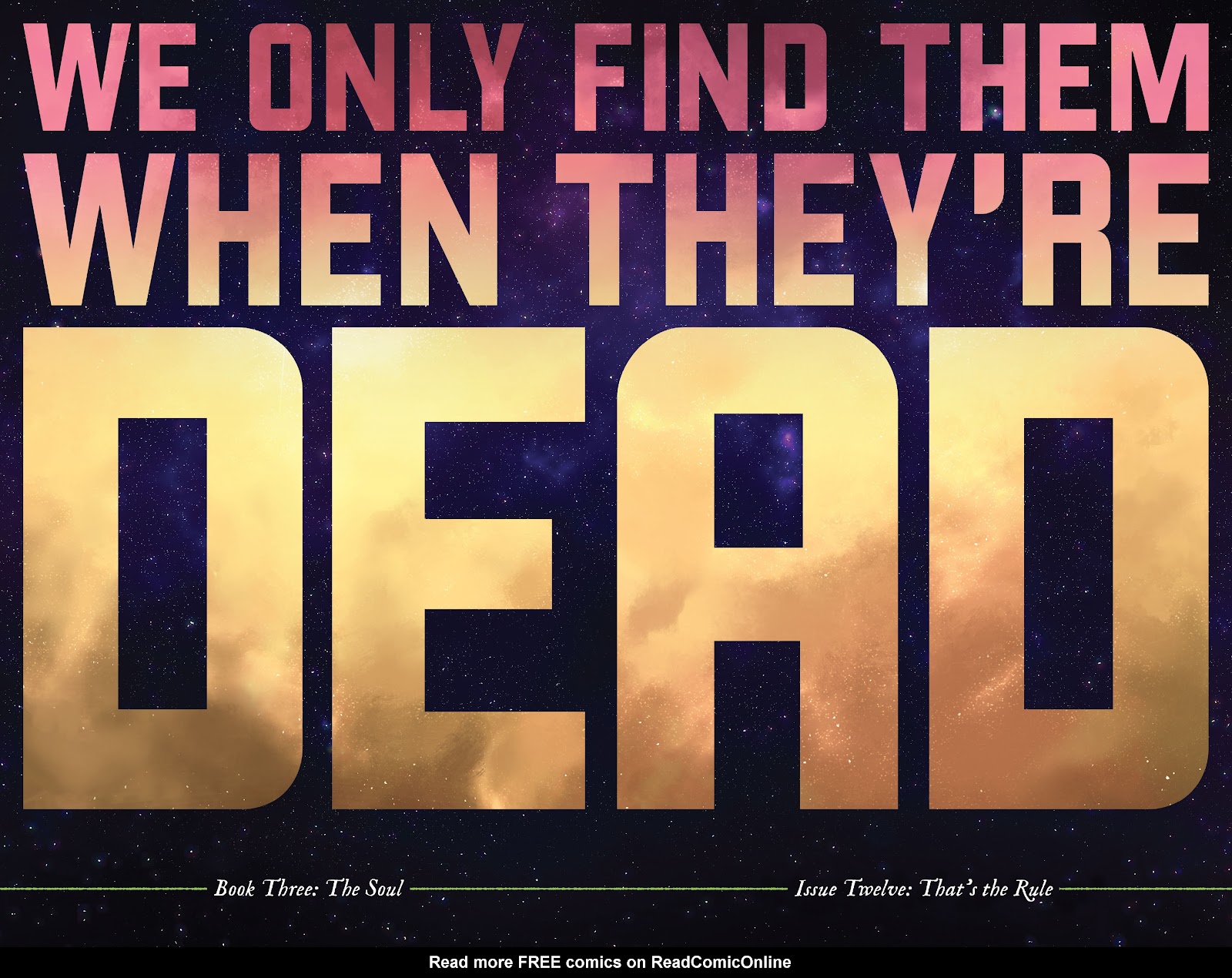 We Only Find Them When They're Dead issue 12 - Page 20