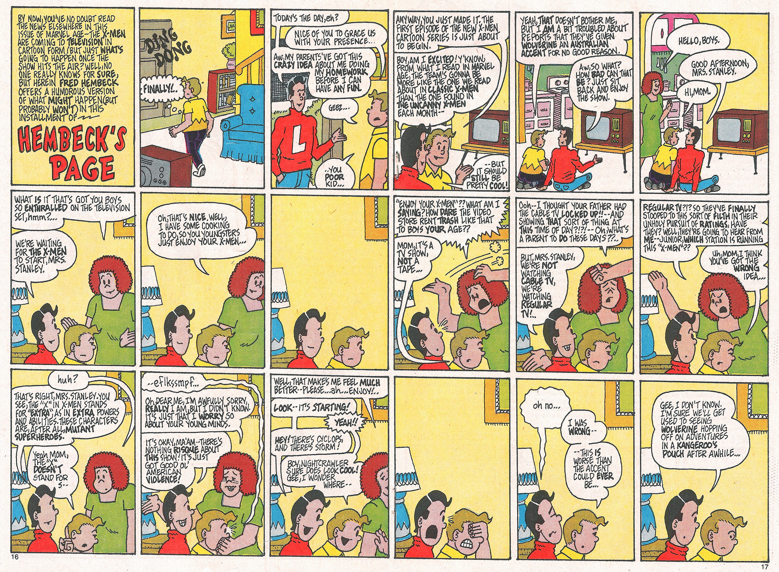 Read online Marvel Age comic -  Issue #63 - 18