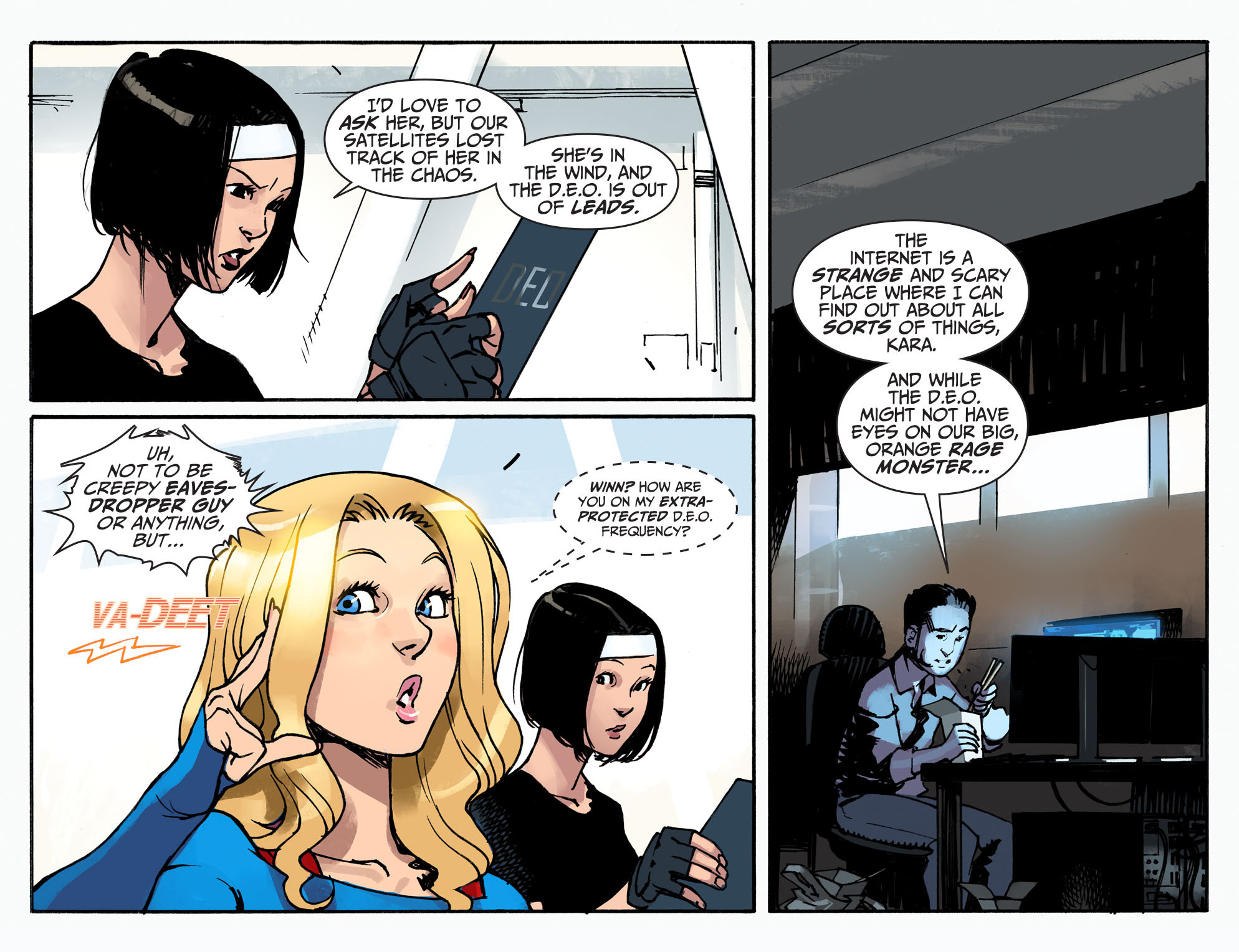 Read online Adventures of Supergirl comic -  Issue #2 - 9
