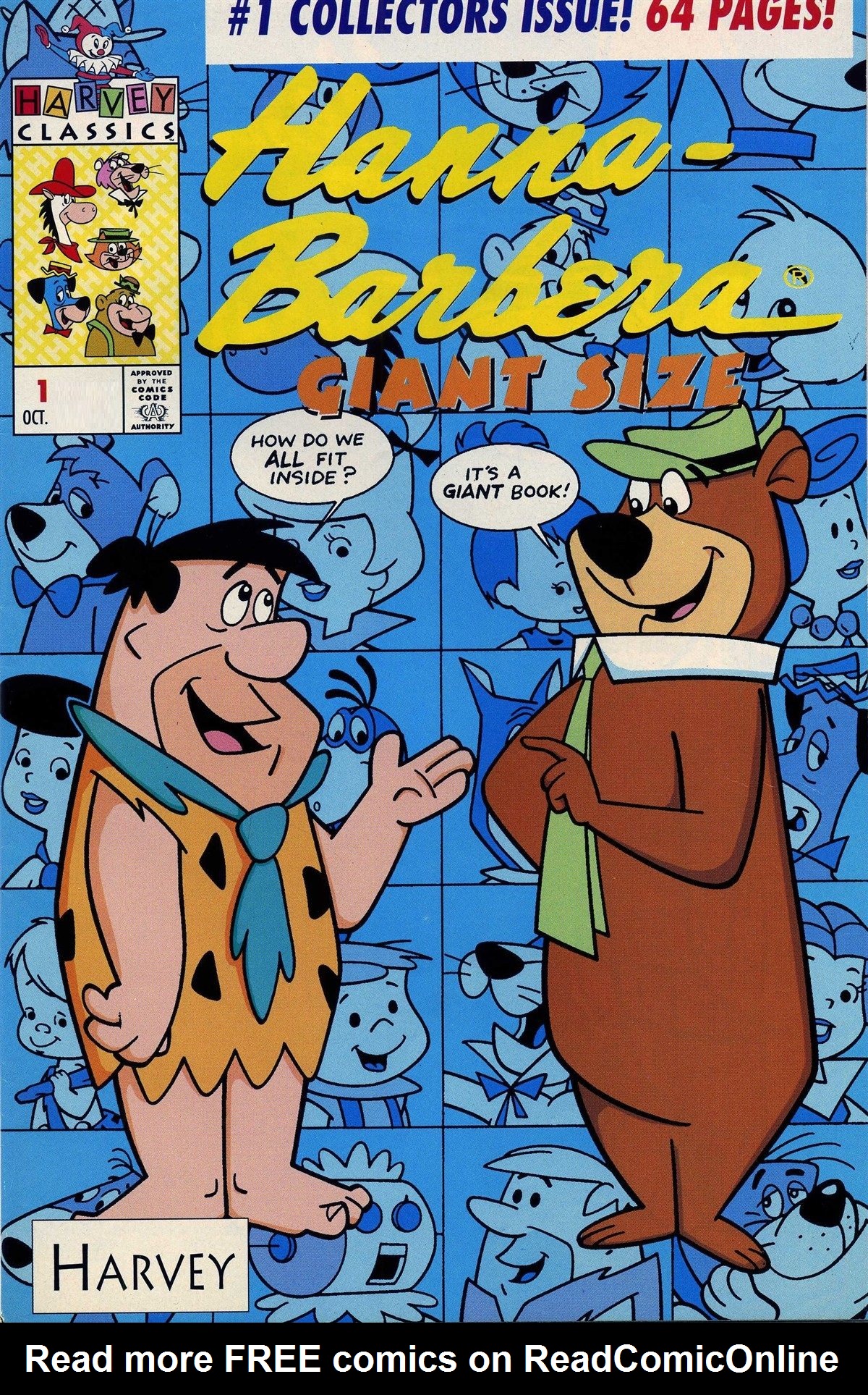 Read online Hanna Barbera Giant Size comic -  Issue #1 - 1