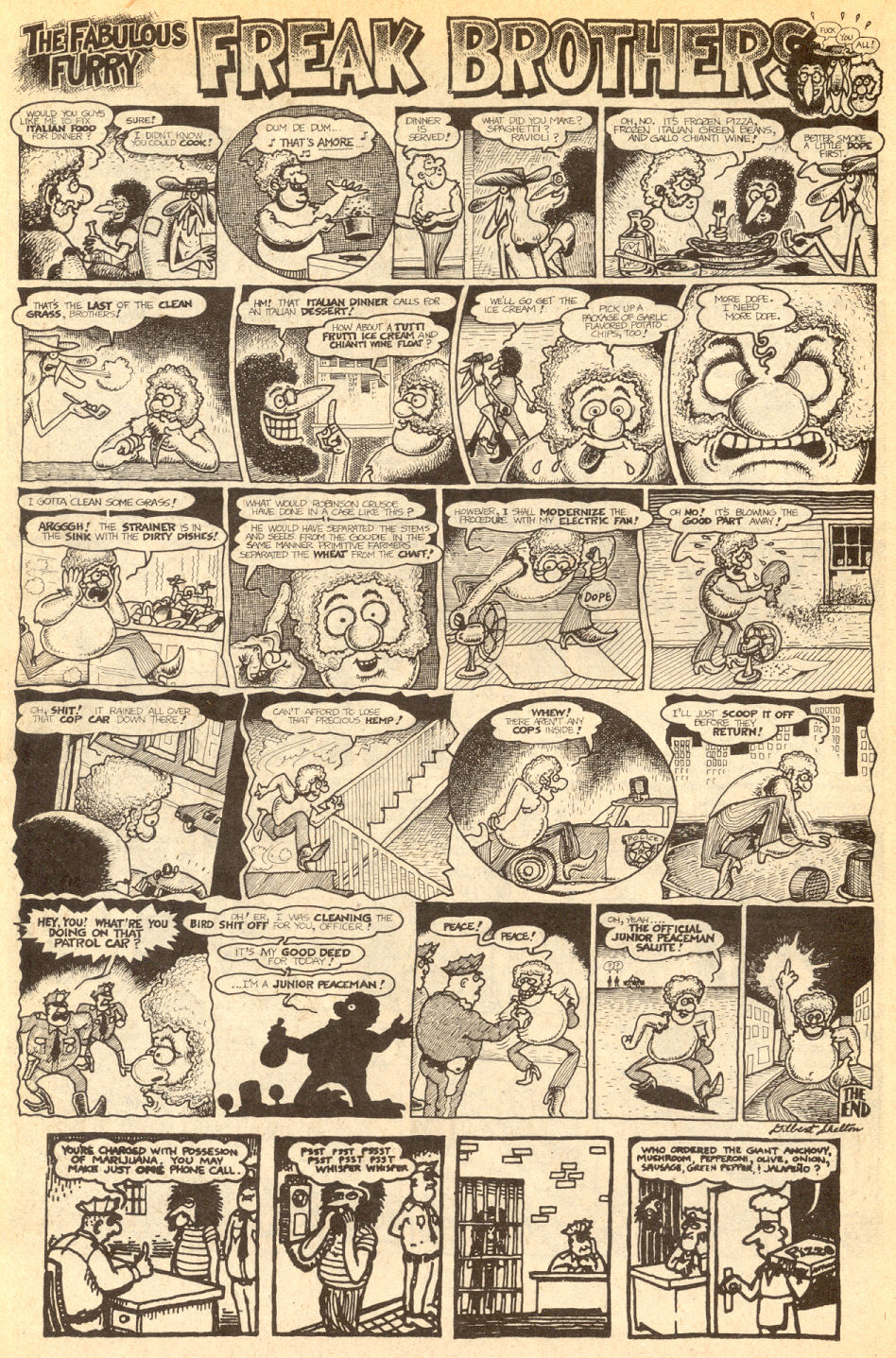 Read online The Fabulous Furry Freak Brothers comic -  Issue #1 - 20