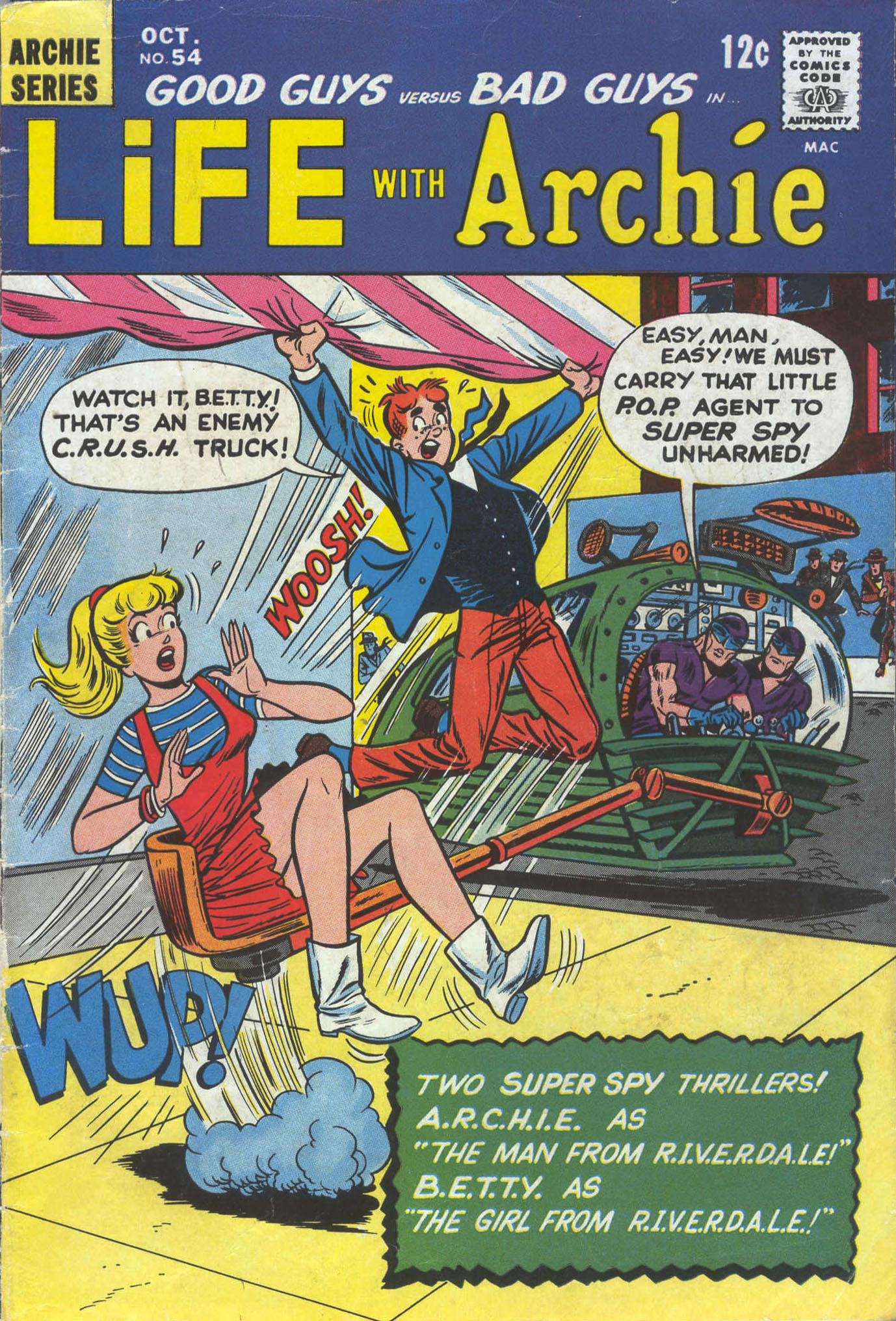 Read online Life With Archie (1958) comic -  Issue #54 - 1