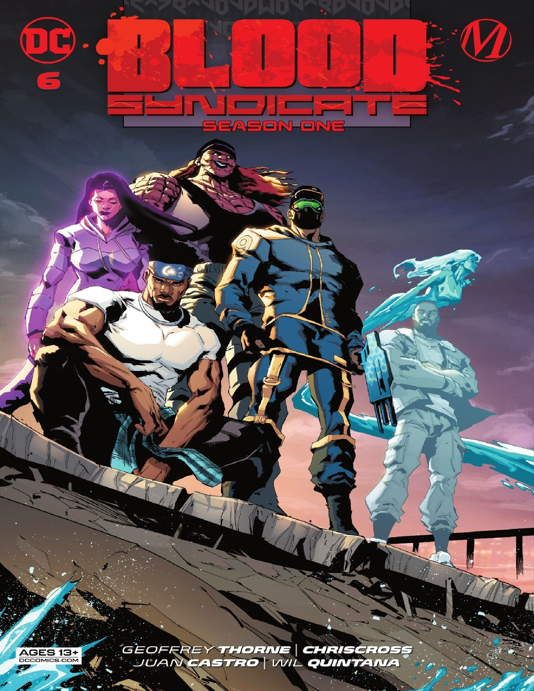 Read online Blood Syndicate: Season One comic -  Issue #6 - 1