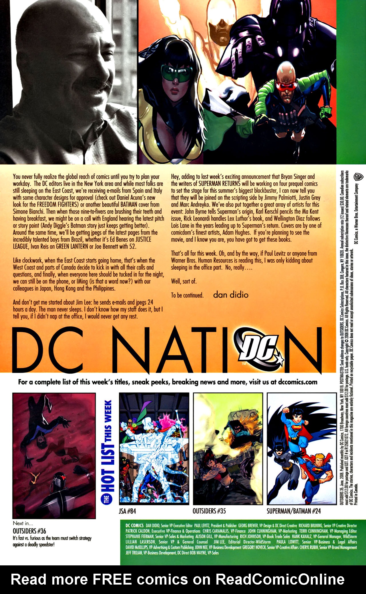 Read online Outsiders (2003) comic -  Issue #35 - 24