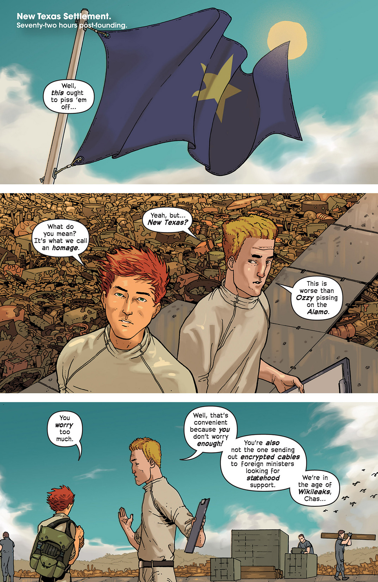 Read online Great Pacific comic -  Issue #2 - 3
