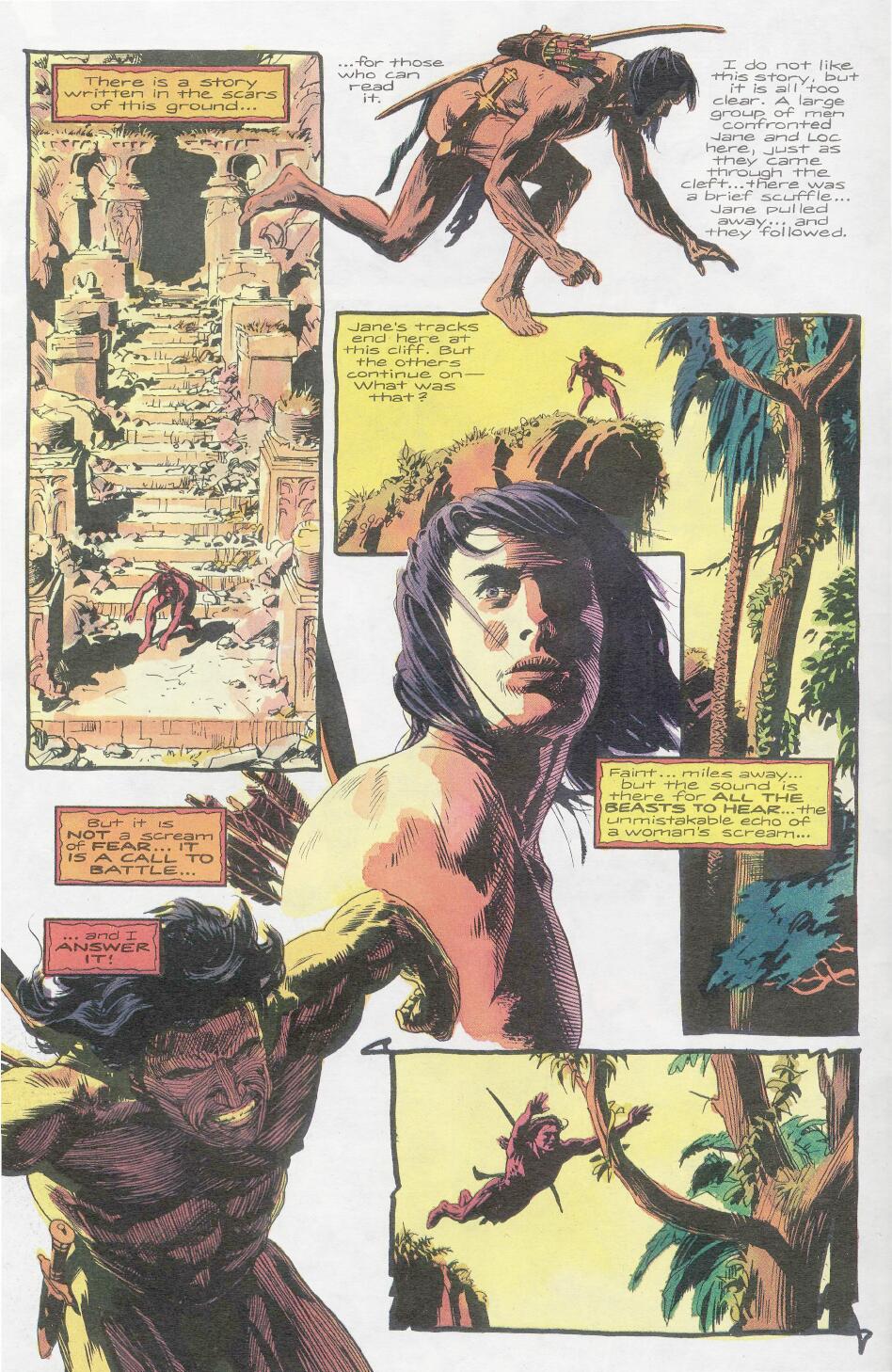 Read online Tarzan: The Beckoning comic -  Issue #6 - 8