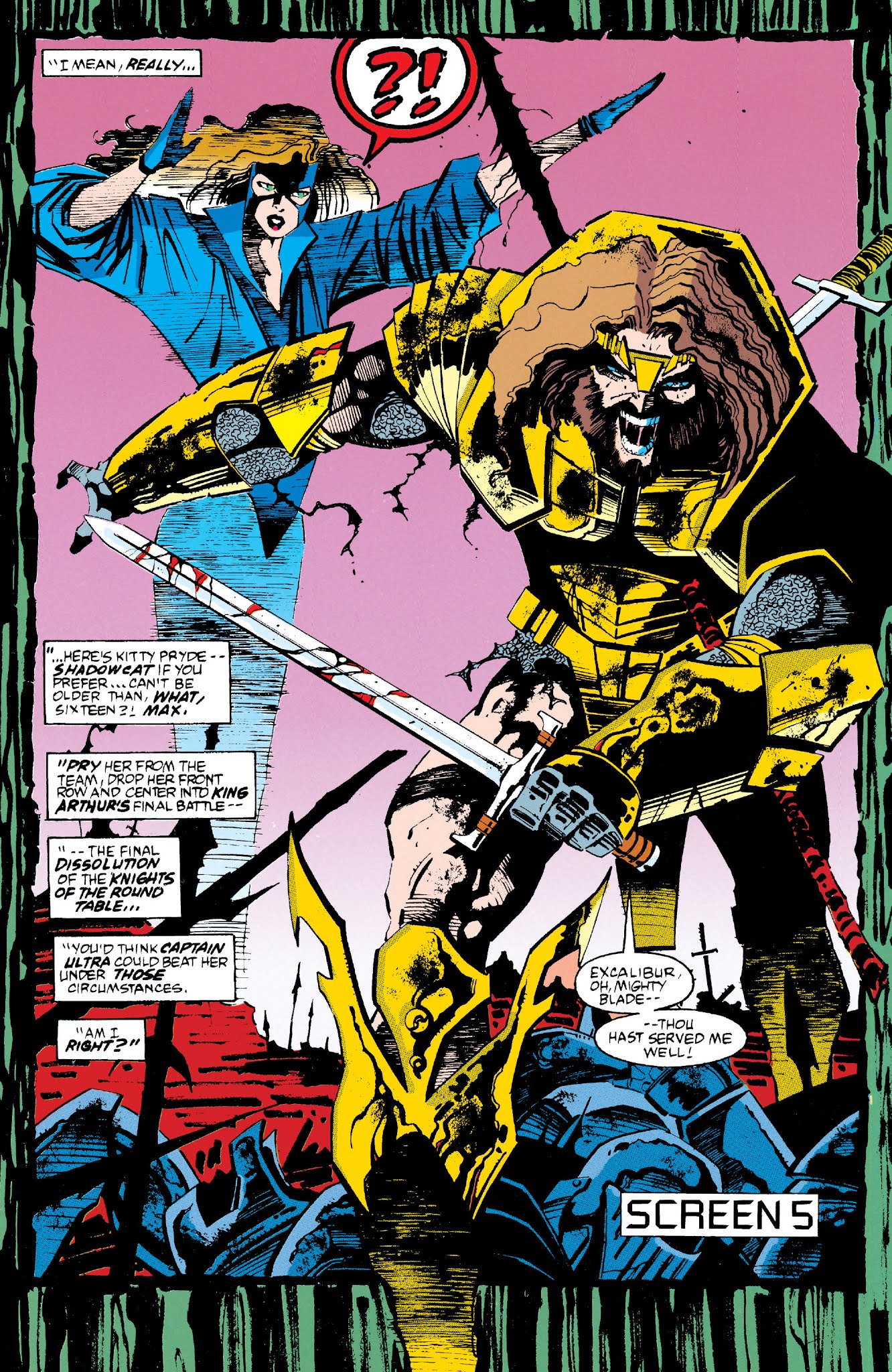 Read online Excalibur Visionaries: Alan Davis comic -  Issue # TPB 2 (Part 2) - 26