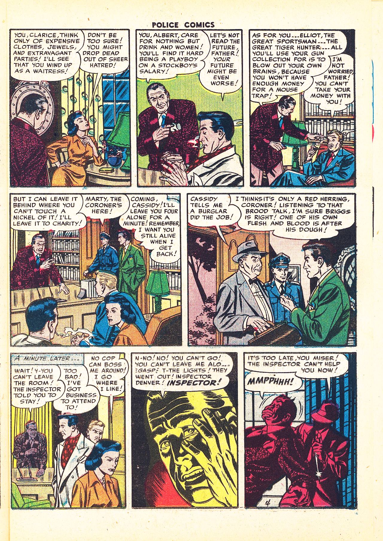 Read online Police Comics comic -  Issue #126 - 15