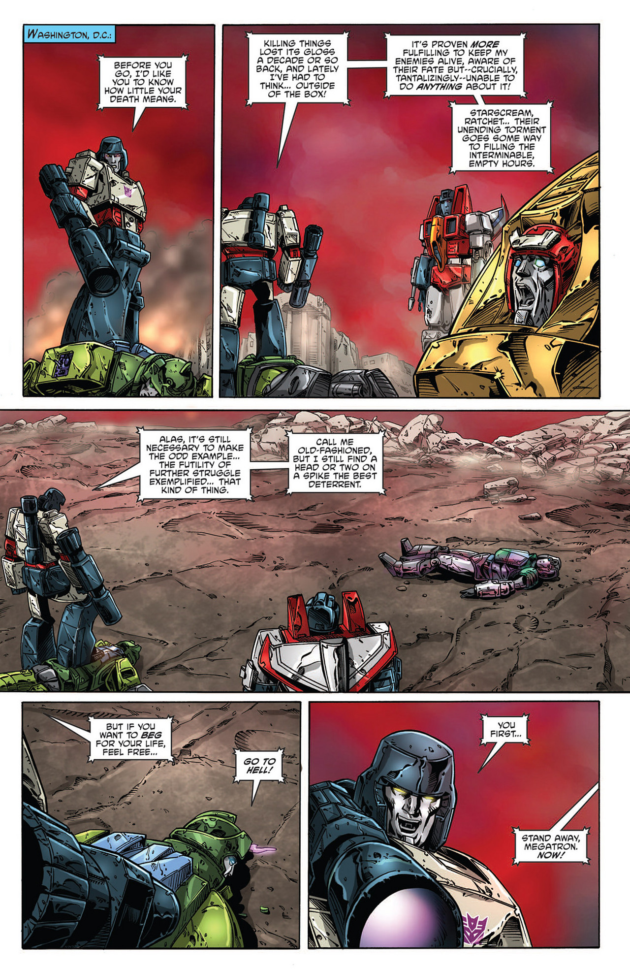 Read online The Transformers: Regeneration One comic -  Issue #84 - 23