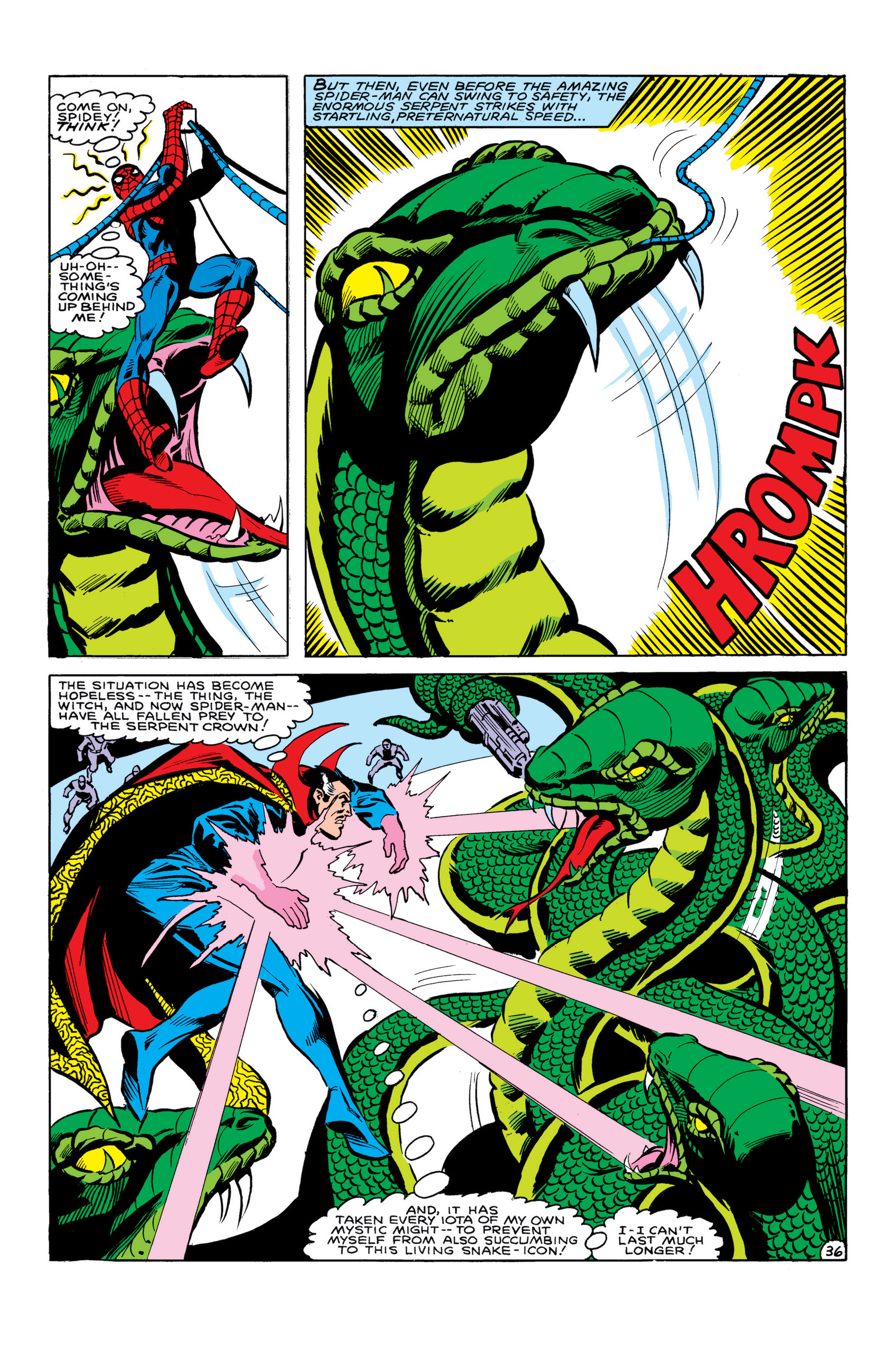 Read online Thing: The Serpent Crown Affair comic -  Issue # TPB - 114