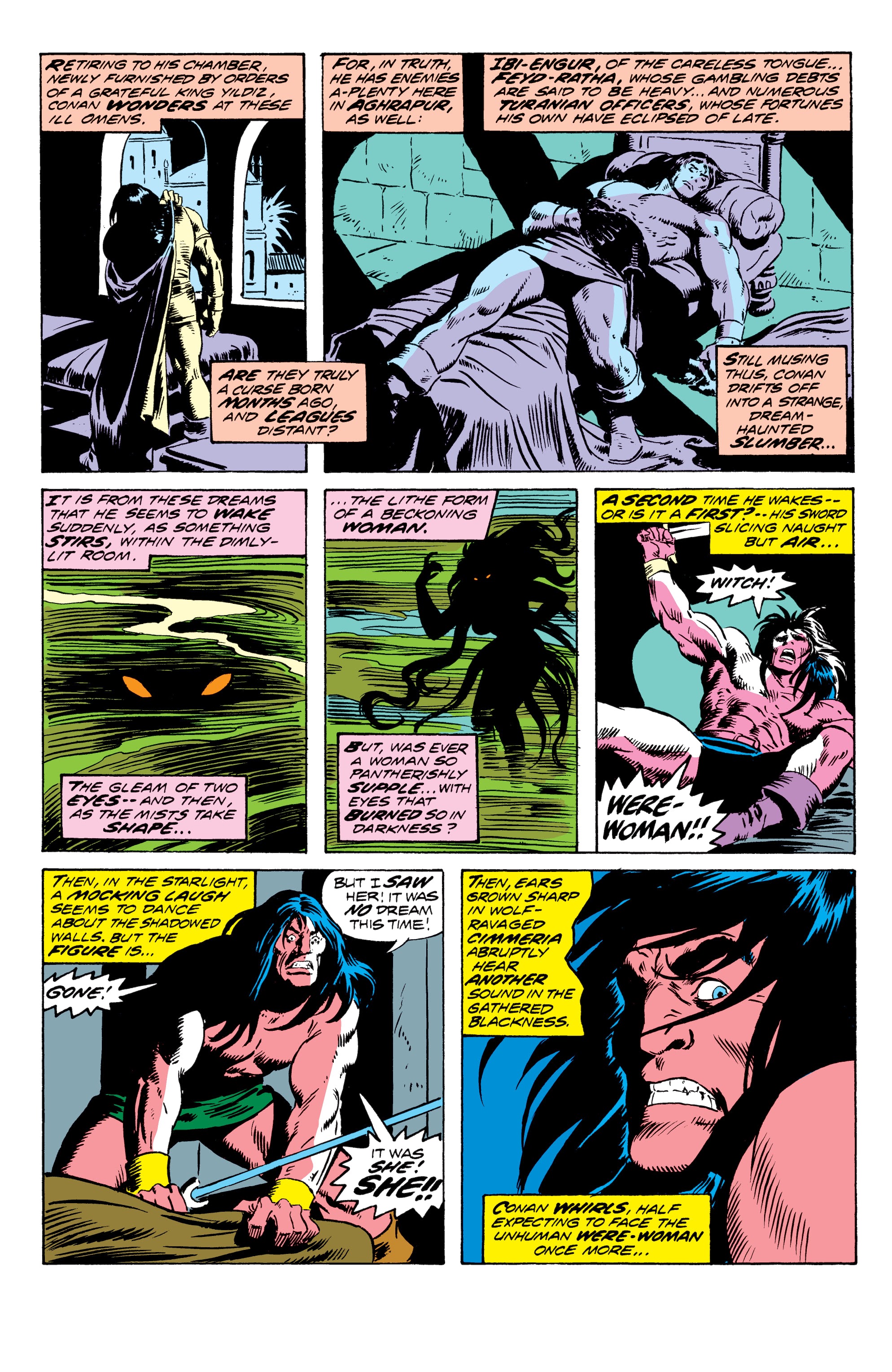 Read online Conan The Barbarian Epic Collection: The Original Marvel Years - The Curse Of The Golden Skull comic -  Issue # TPB (Part 3) - 32