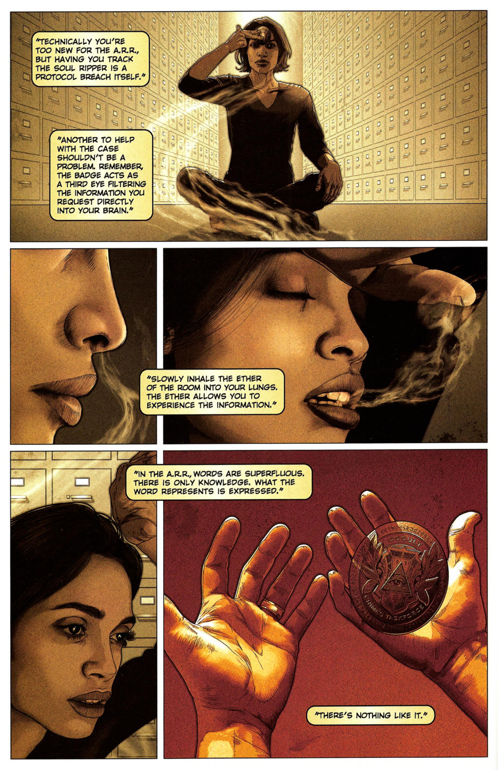 Read online O.C.T.: Occult Crimes Taskforce comic -  Issue #3 - 8