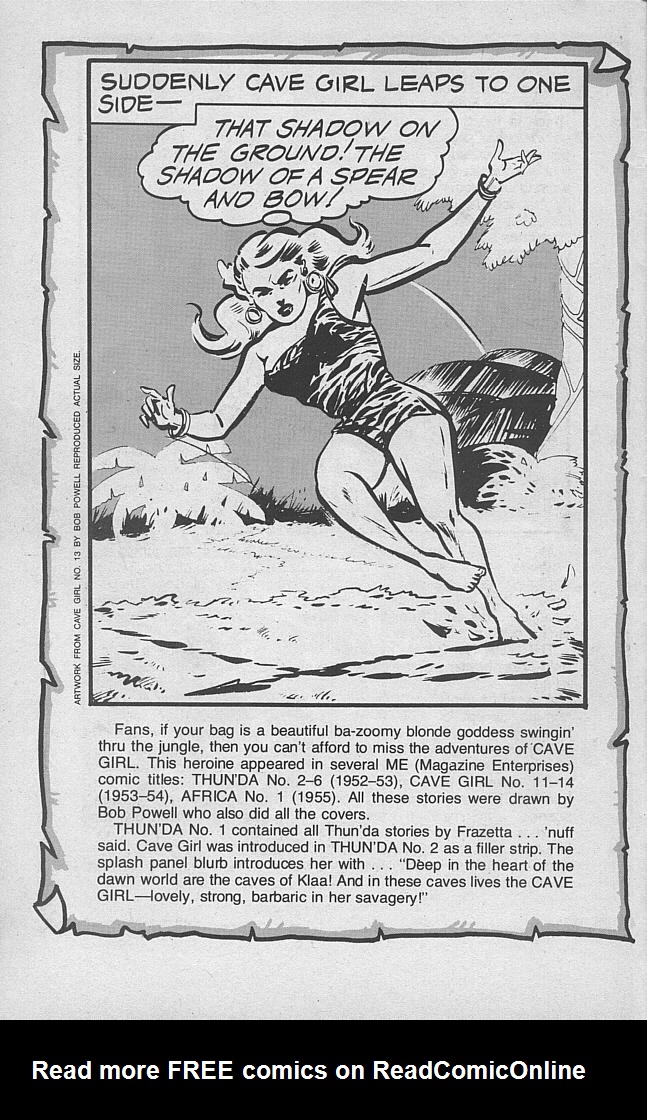Read online Cave Girl comic -  Issue # Full - 12