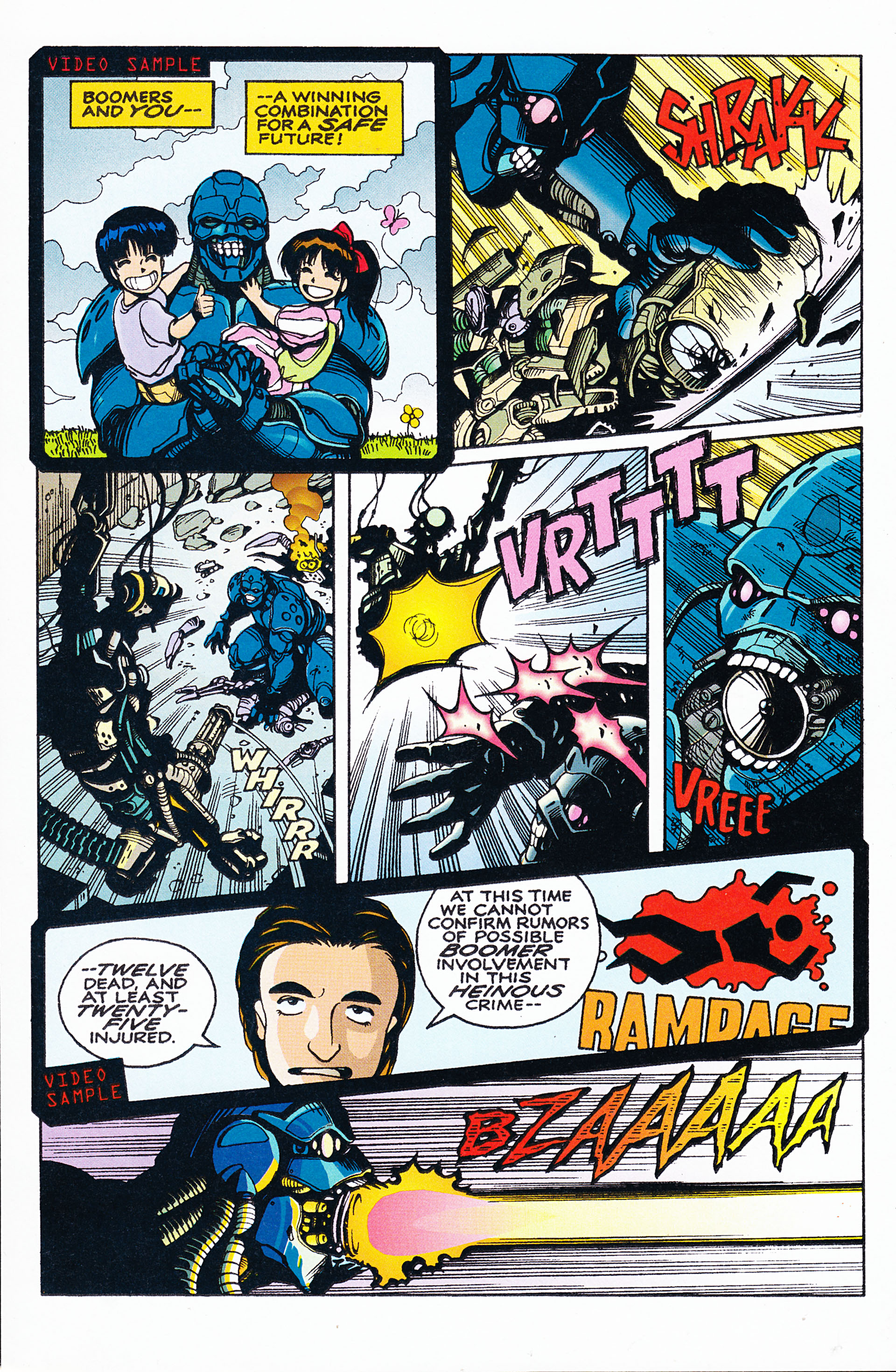 Read online Bubblegum Crisis: Grand Mal comic -  Issue #1 - 7