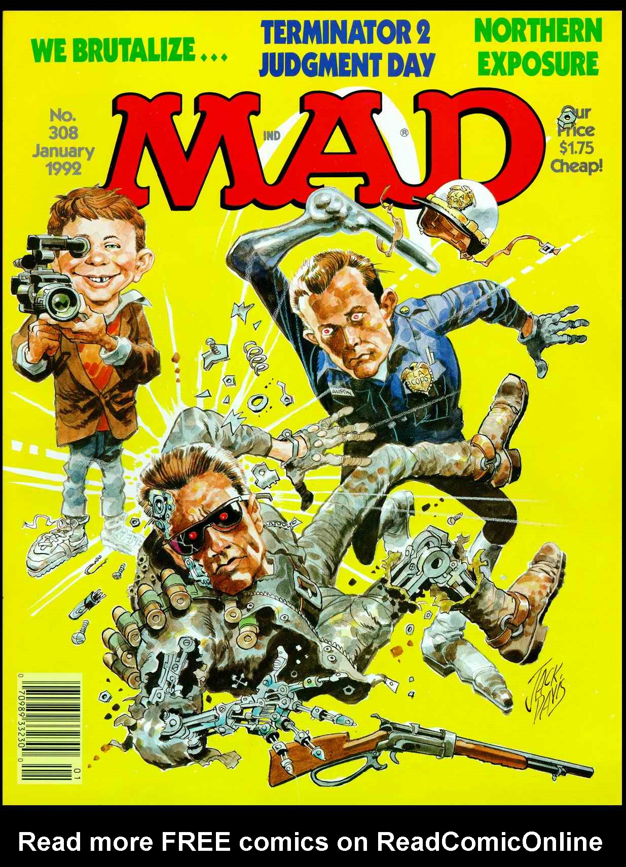 Read online MAD comic -  Issue #308 - 1