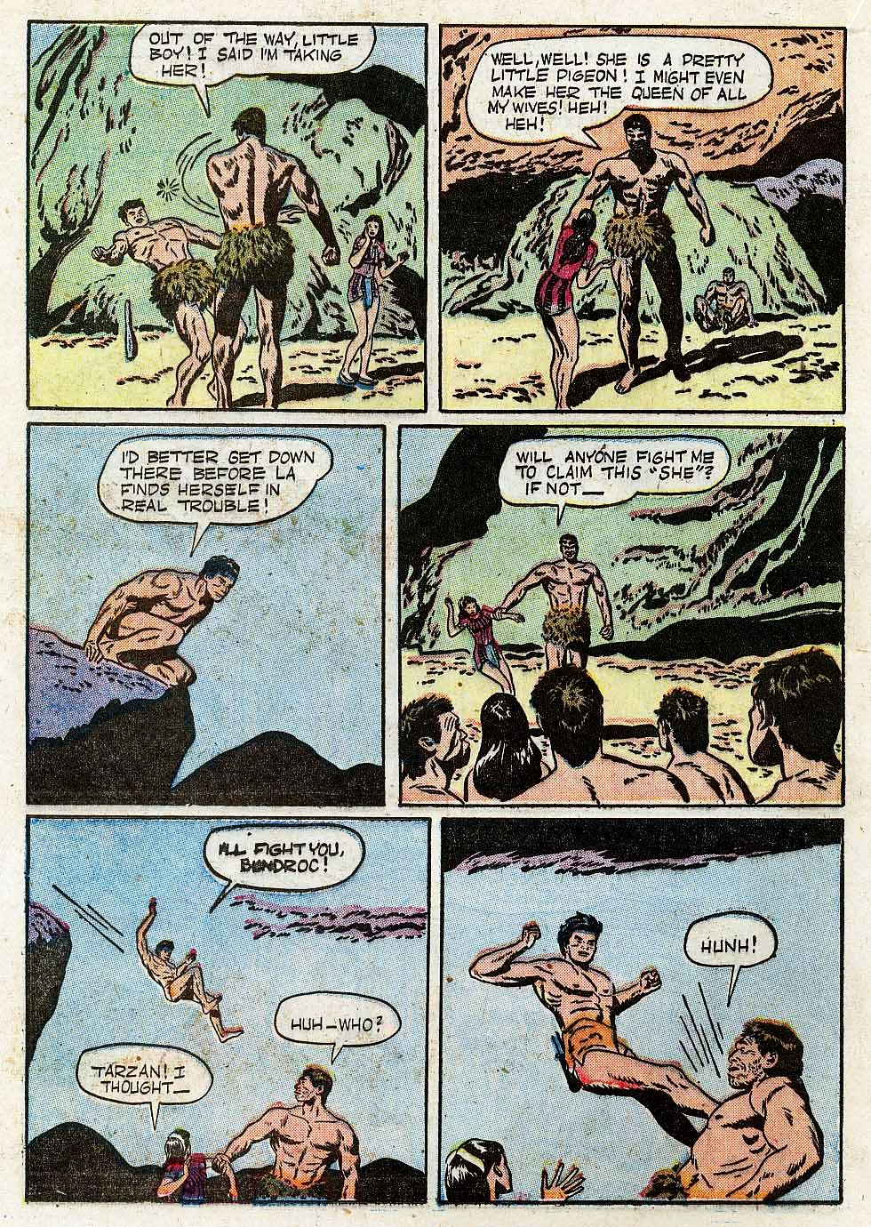 Read online Tarzan (1948) comic -  Issue #15 - 18