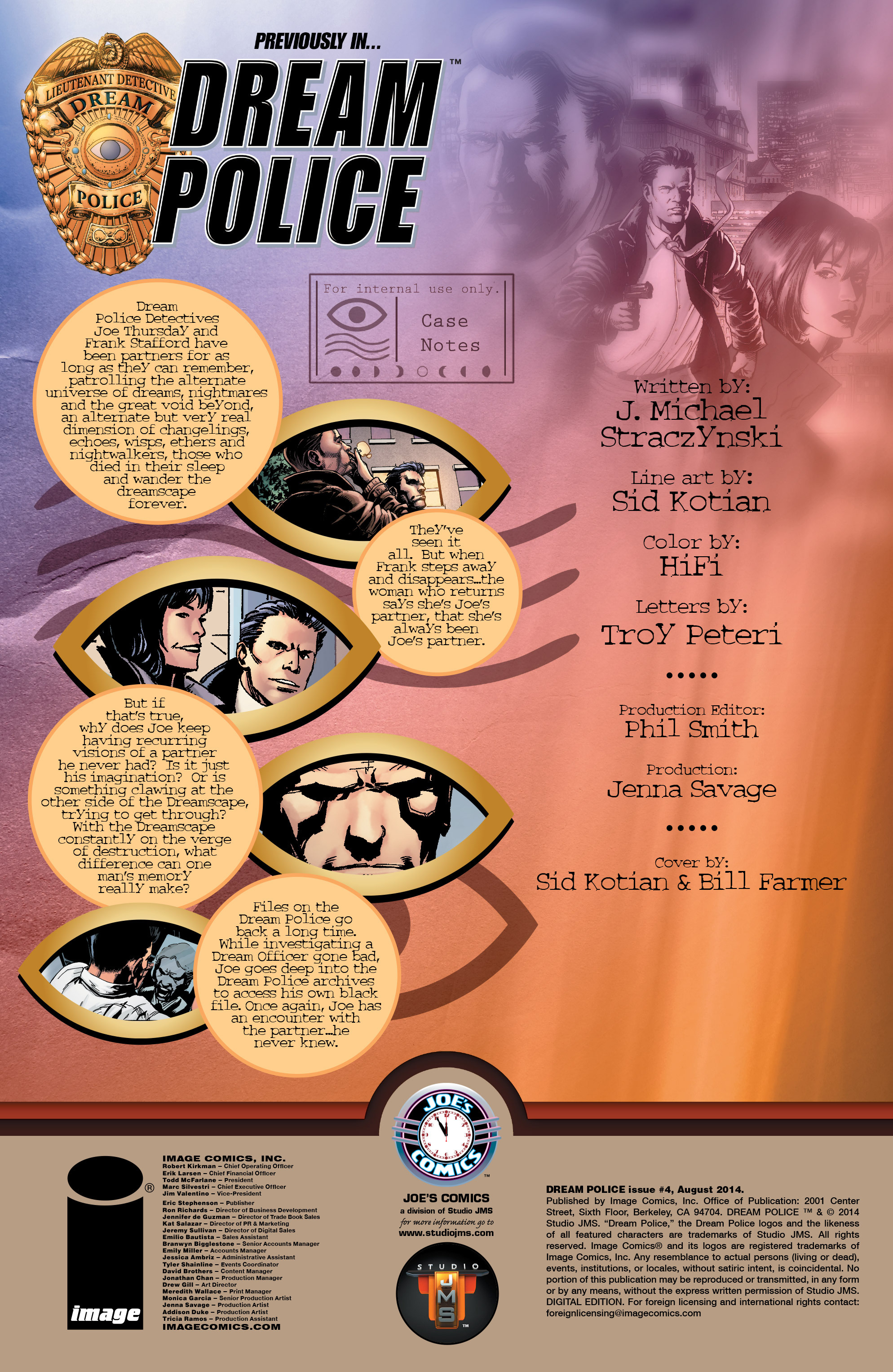 Read online Dream Police (2014) comic -  Issue #4 - 2