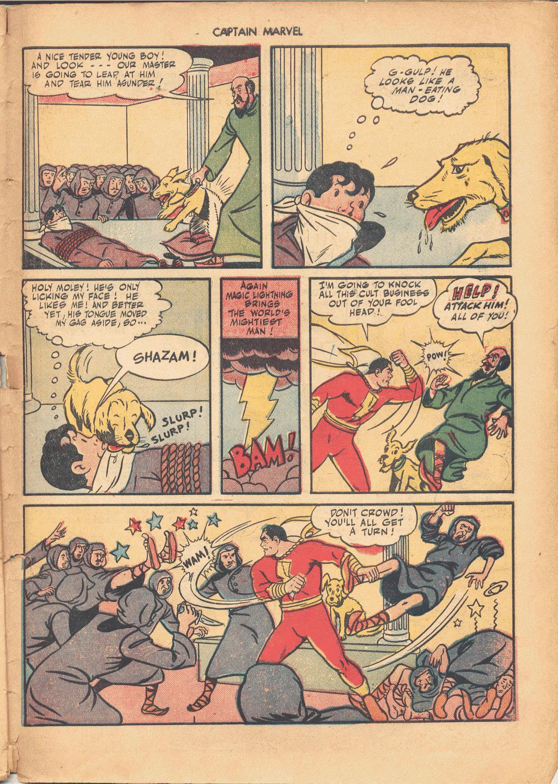 Read online Captain Marvel Adventures comic -  Issue #56 - 47