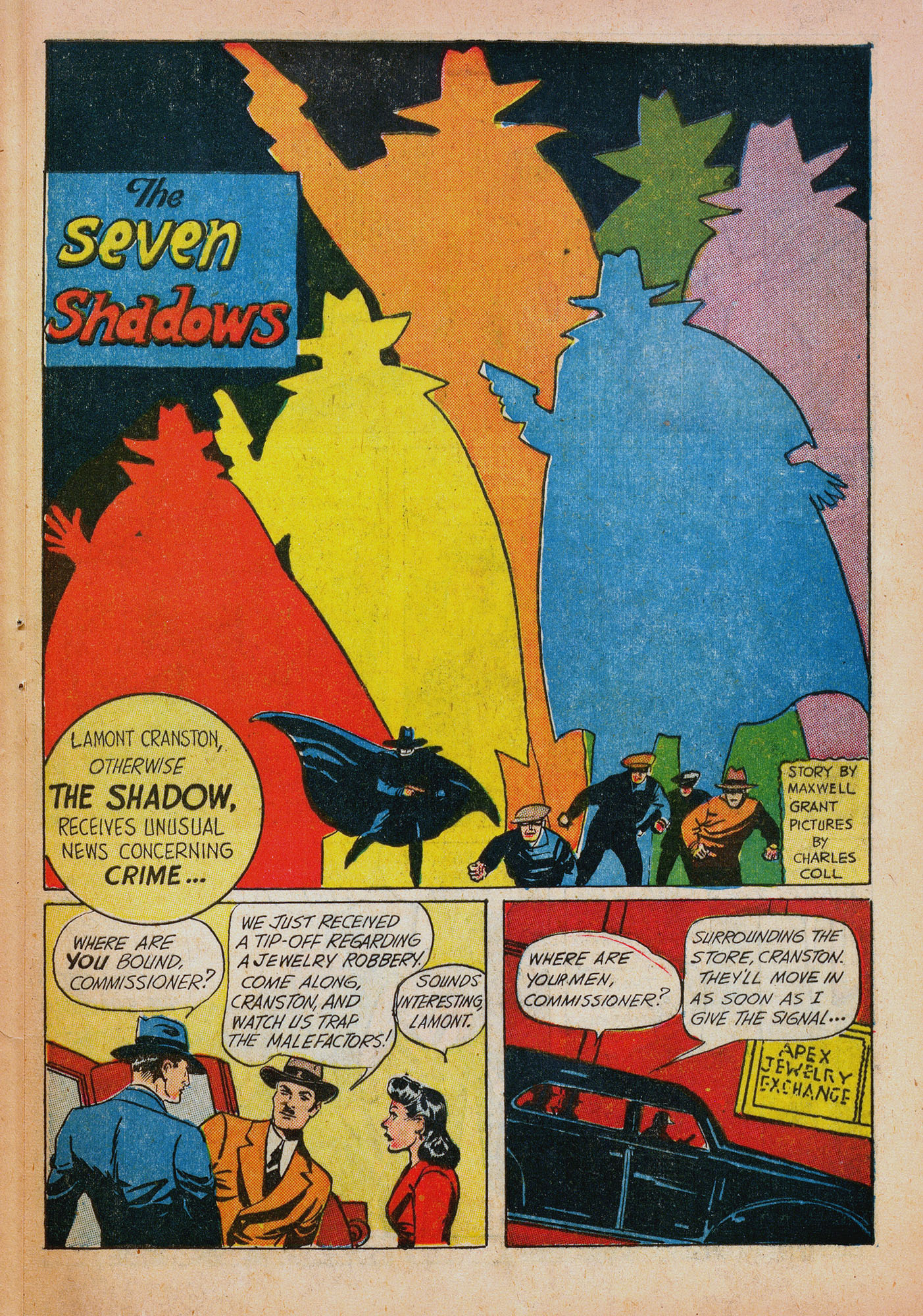 Read online Shadow Comics comic -  Issue #34 - 51